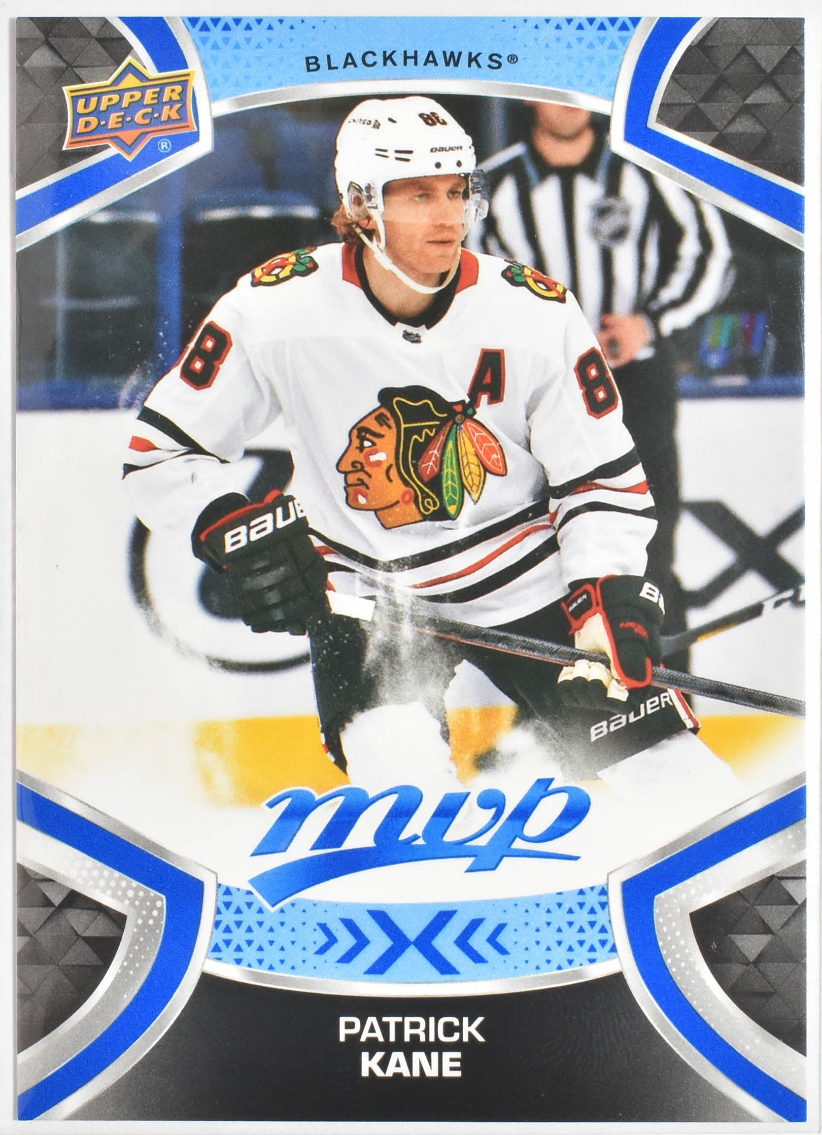 Patrick Kane 217 Chicago Blacks Hawks MVP Upper Deck 2021 Hockey