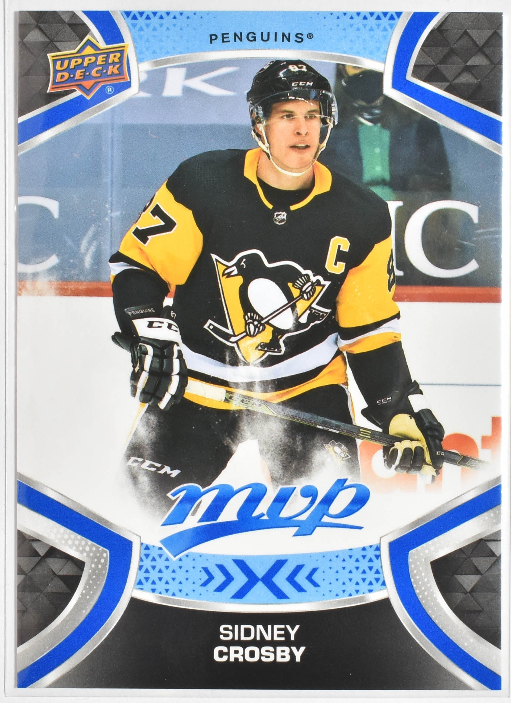 Sidney Crosby 219 Penguins MVP Upper Deck 2021 Hockey