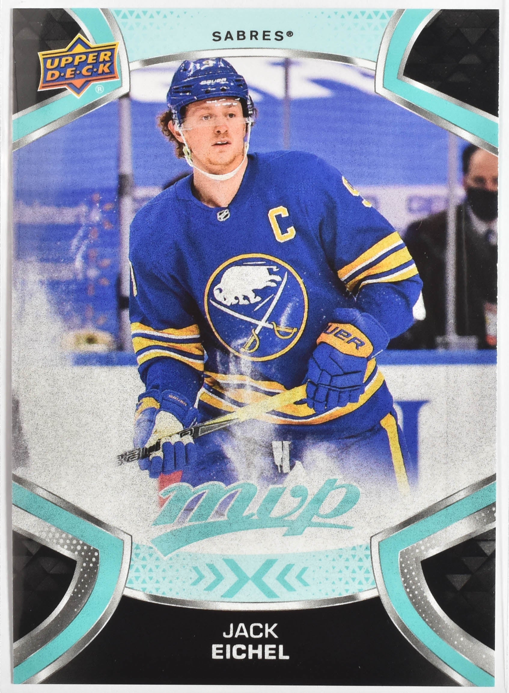 Jack Eichel 55 Buffalo MVP Upper Deck 2021 Hockey