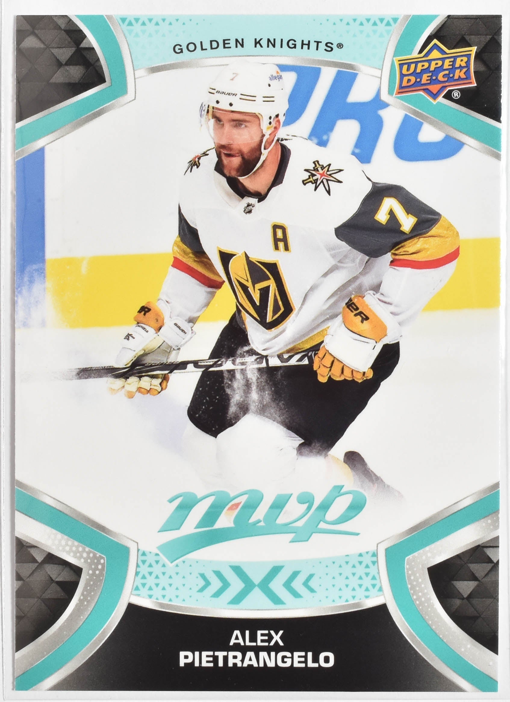 Alex Pietrangelo 7 Golden Knights MVP Upper Deck 2021