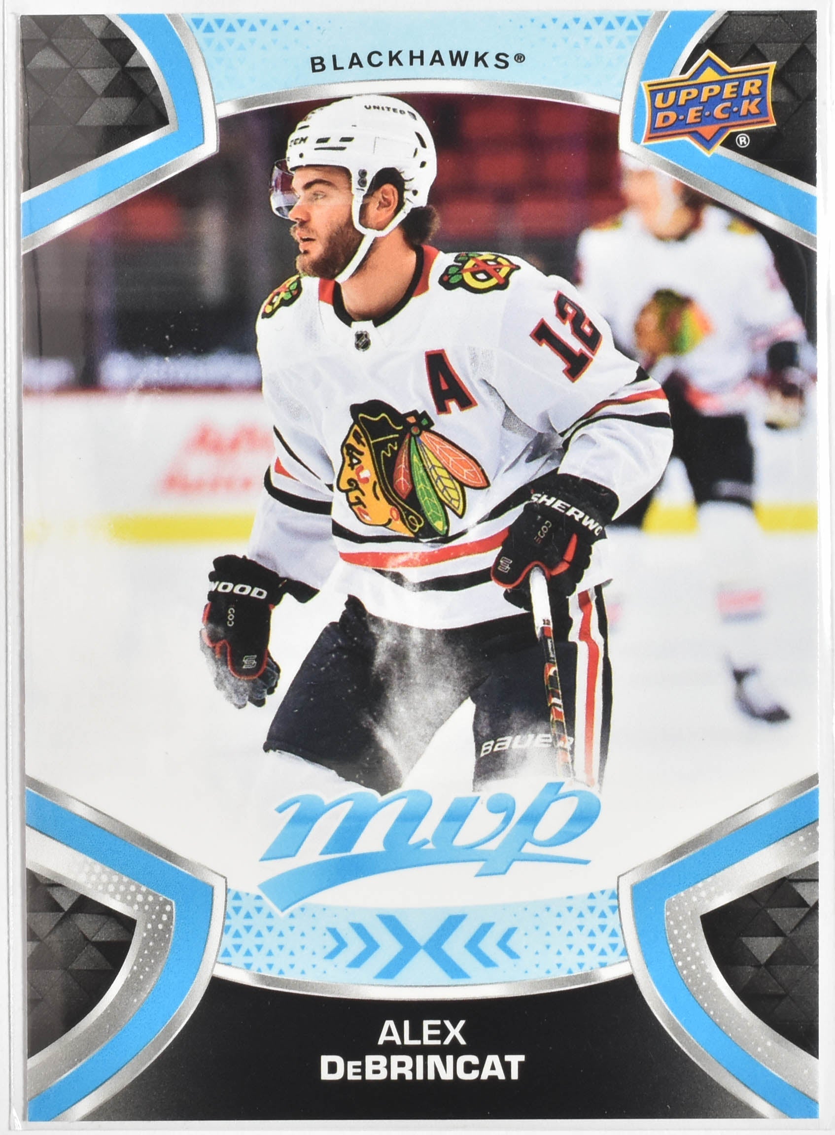 Alex DeBrincat 211 Chicago Black Hawks MVP Upper Deck 2021