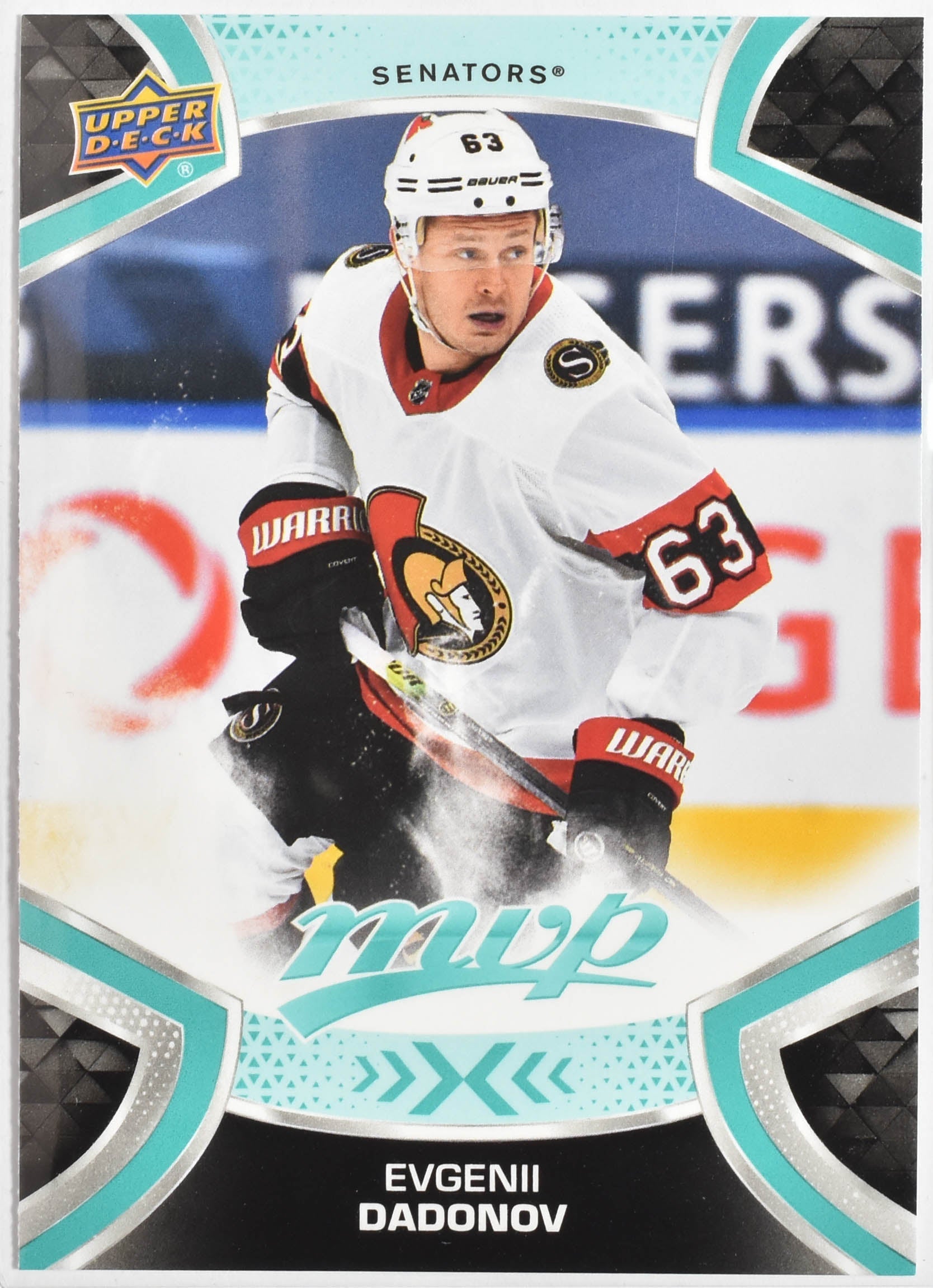 Evgenii Dadonov 163 Ottawa Senators MVP Upper Deck 2021