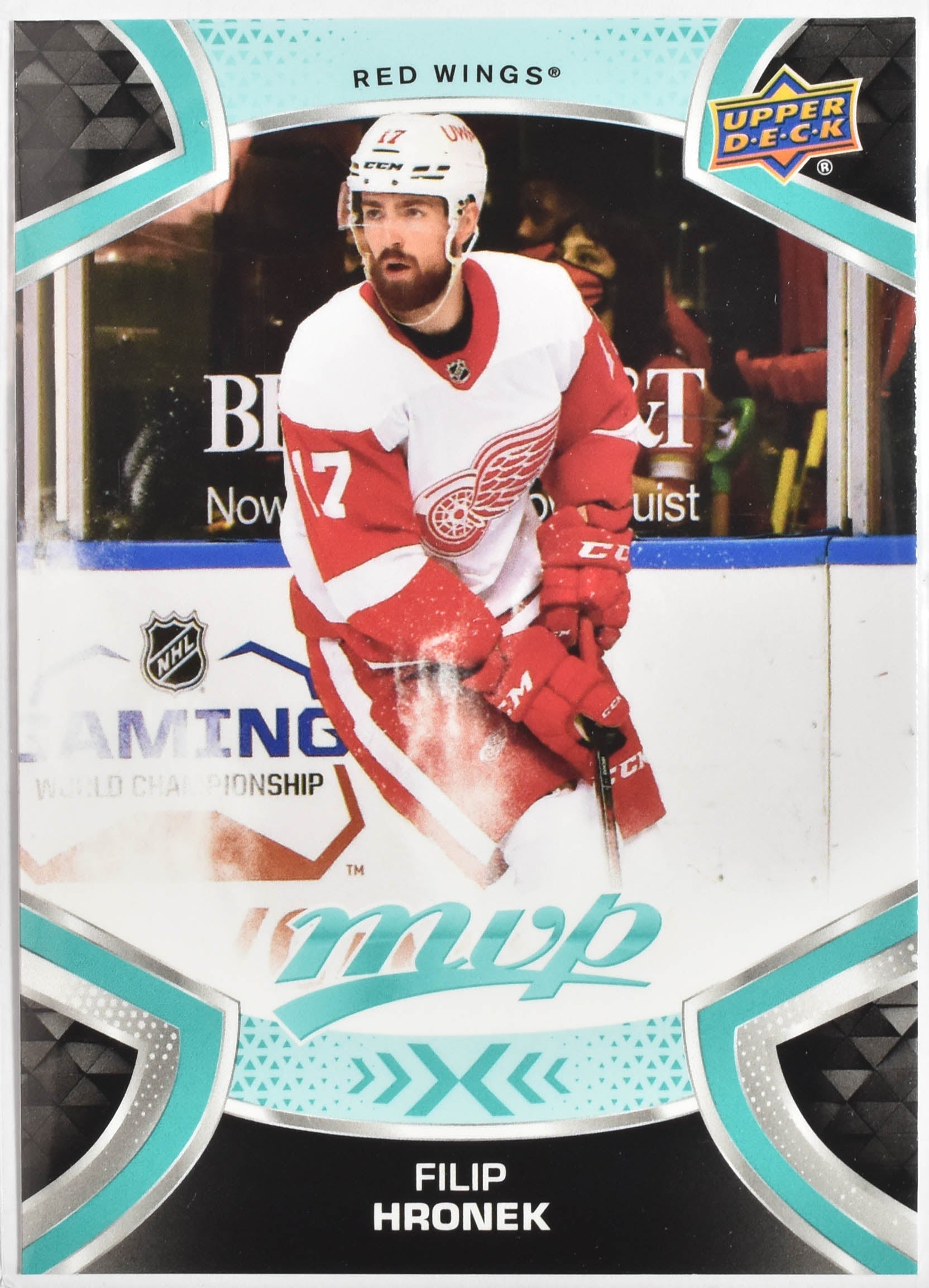 Filip Hronek 165 Detroit Red Wings MVP NHL Hockey Card Upper Deck 2021