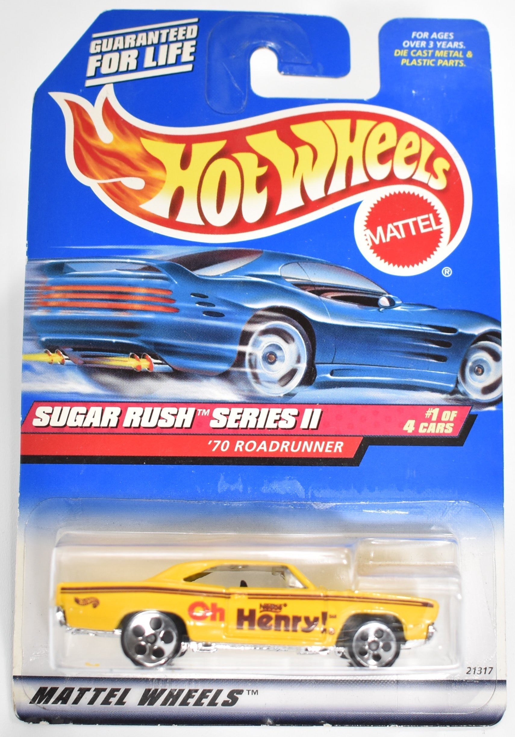 Hot Wheels diecast car 70 Road Runner 1 of 4