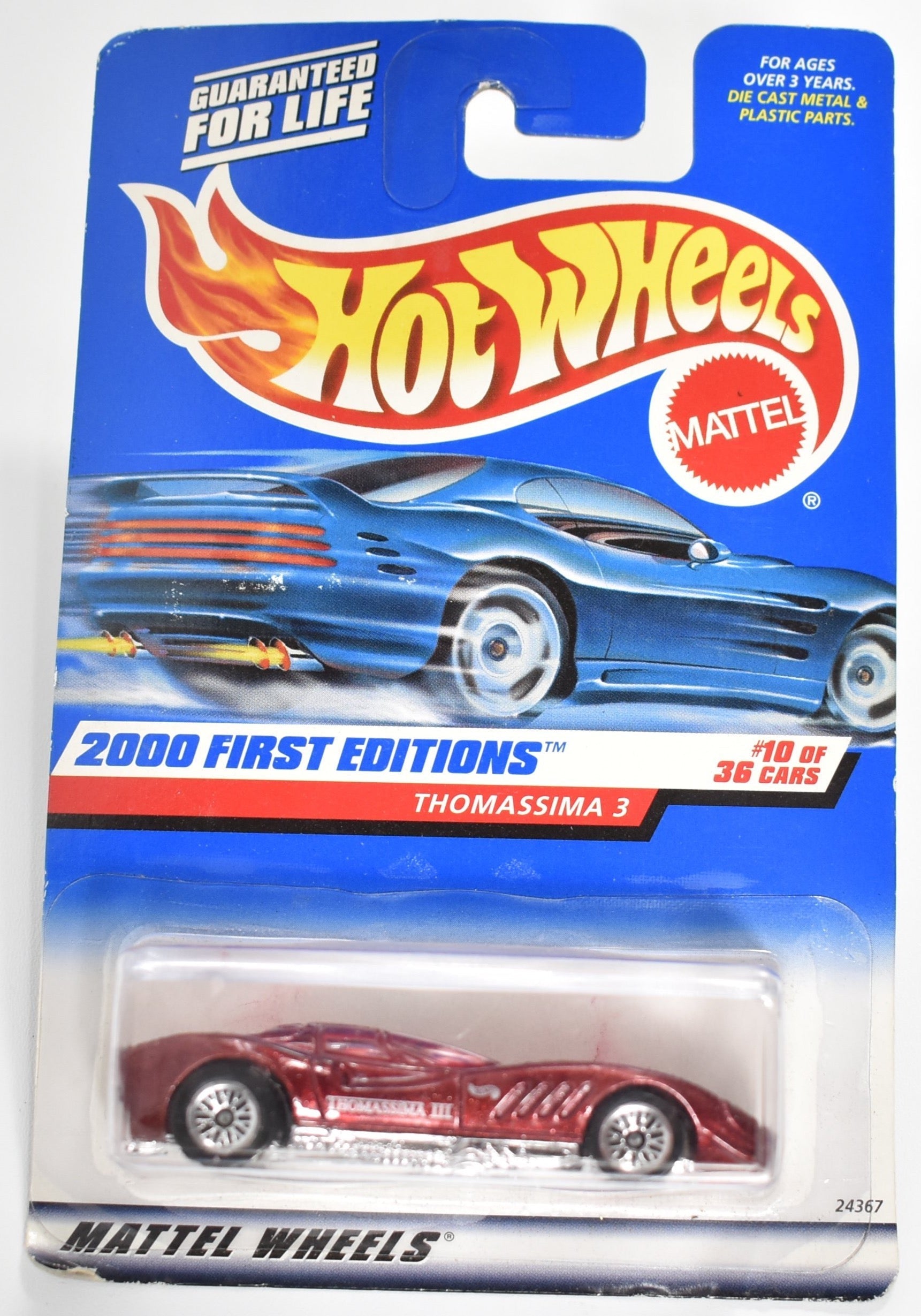 Hot Wheels diecast car Thomassima 3 10 of 36 Cars