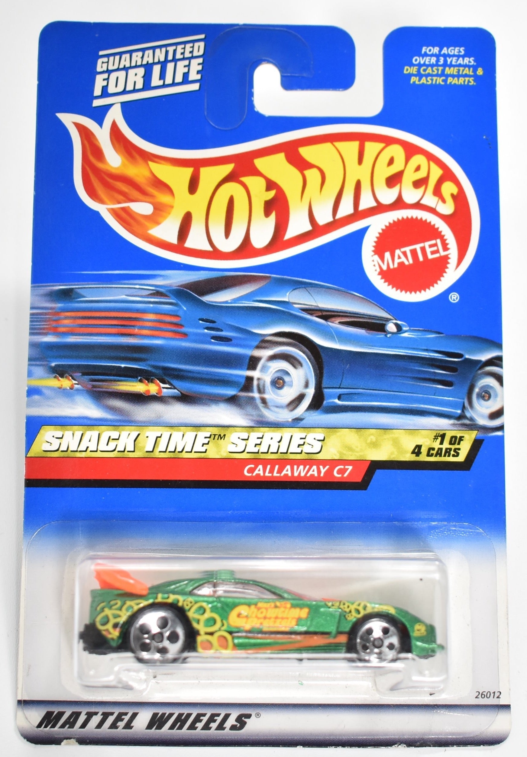 Hot Wheels diecast car Snack Time Series Callaway C7 1 of 4