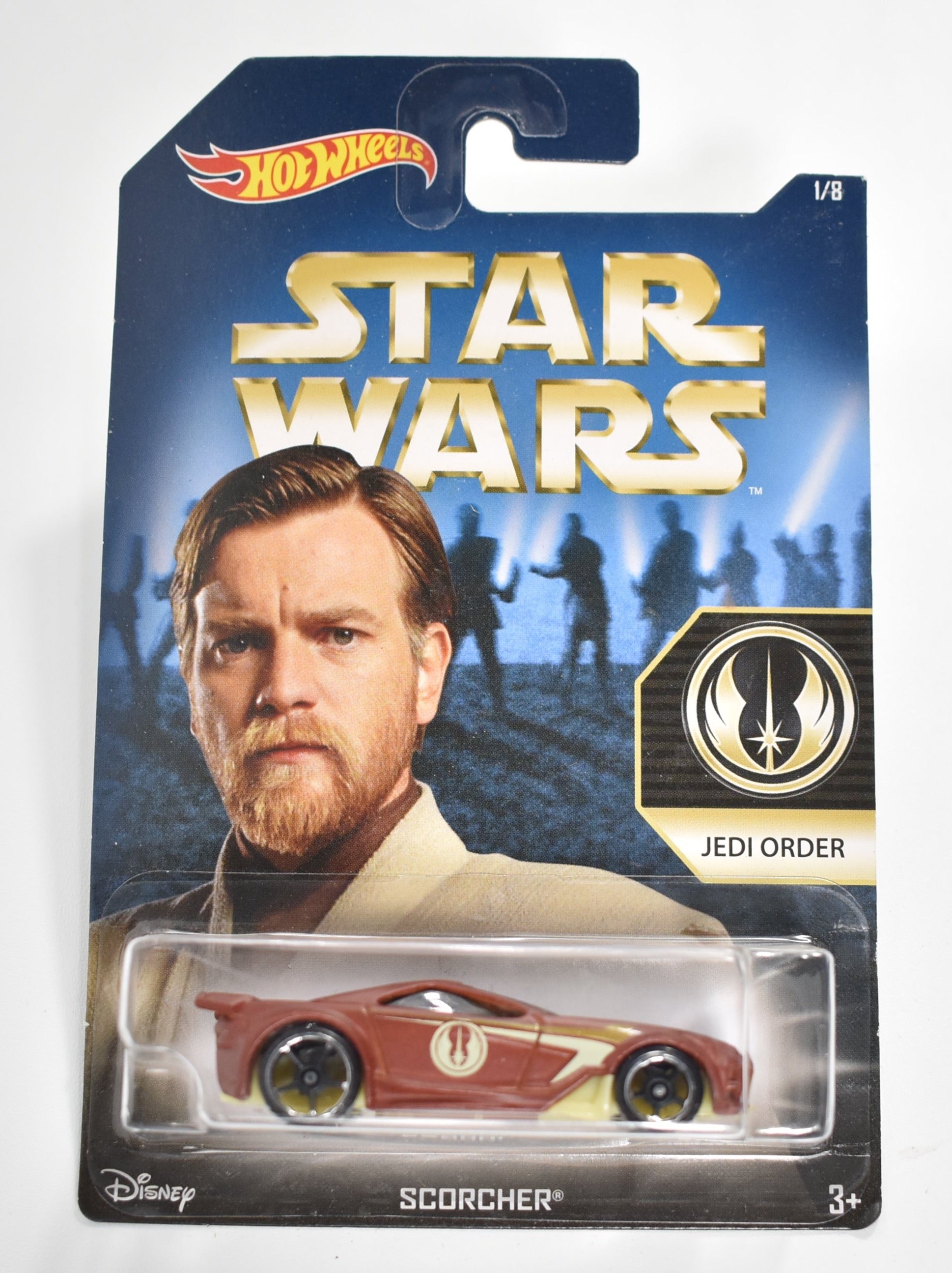 Hot Wheels diecast car Star Wars Jedi Order Scorcher 1/8
