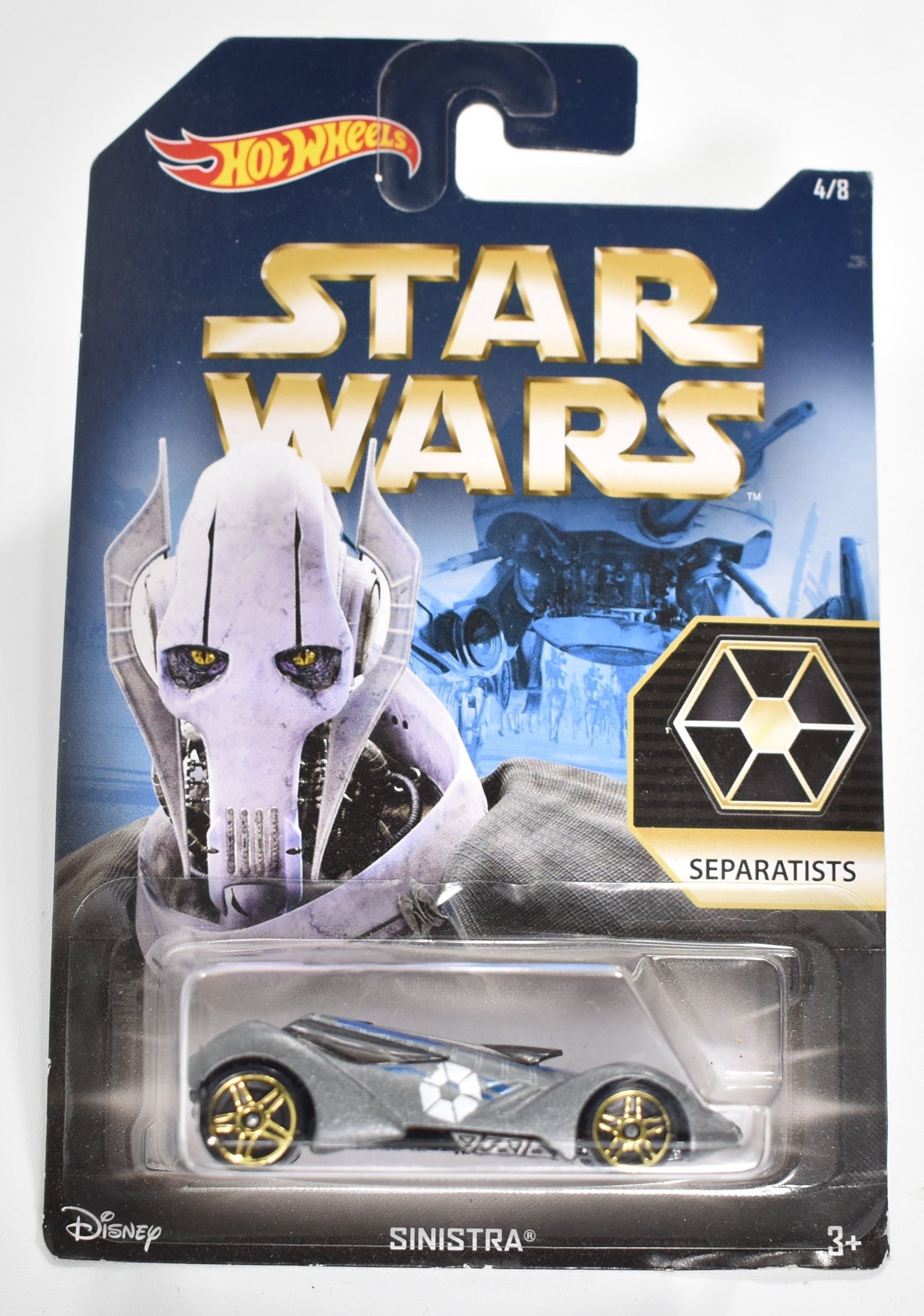 Hot Wheels diecast car Star Wars Sinistra Separatists 4/8