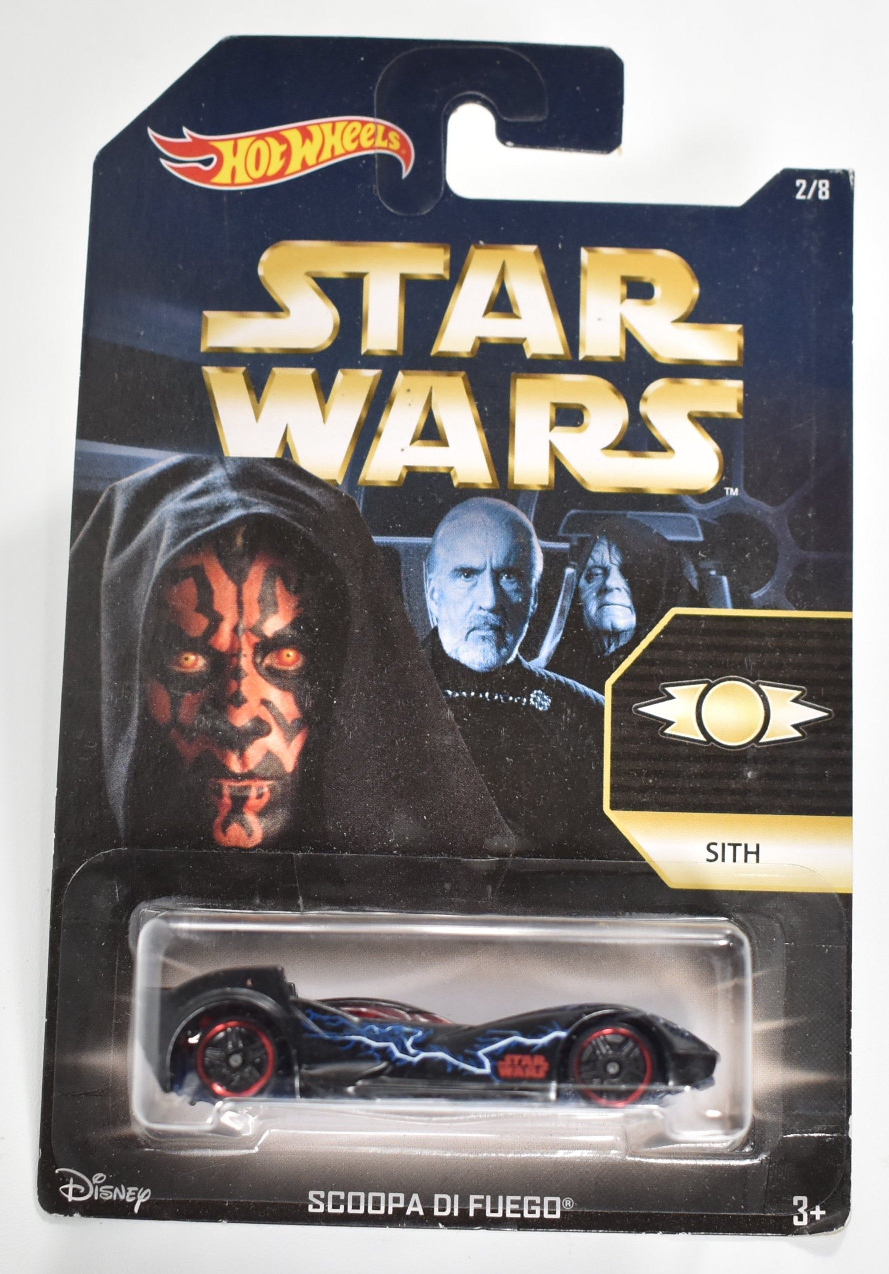 Hot Wheels diecast car Star Wars Scoopa DI Fuego Sith 2 / 8