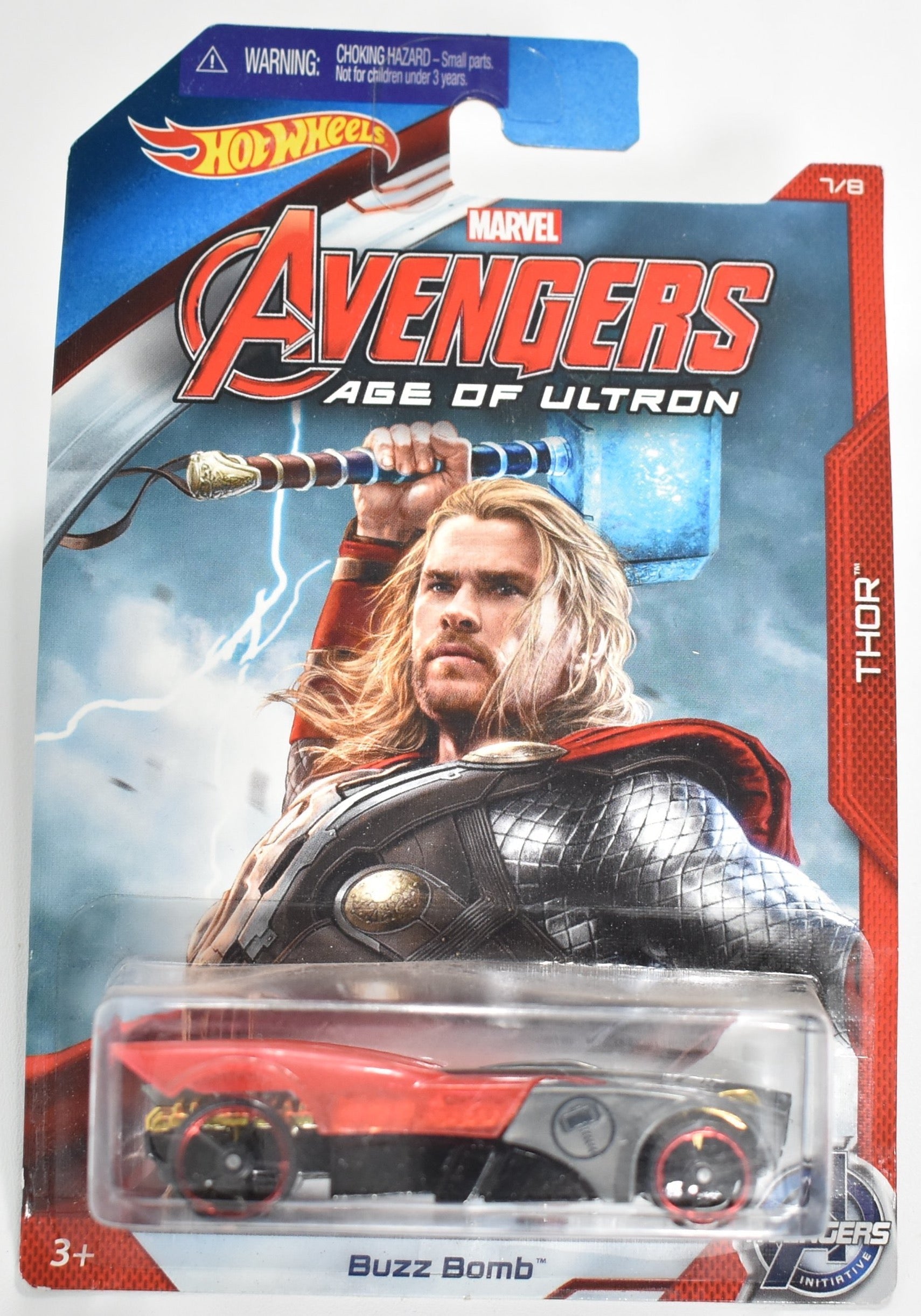 Hot Wheels diecast car Buzz Bomb Age Of Ultron Thor