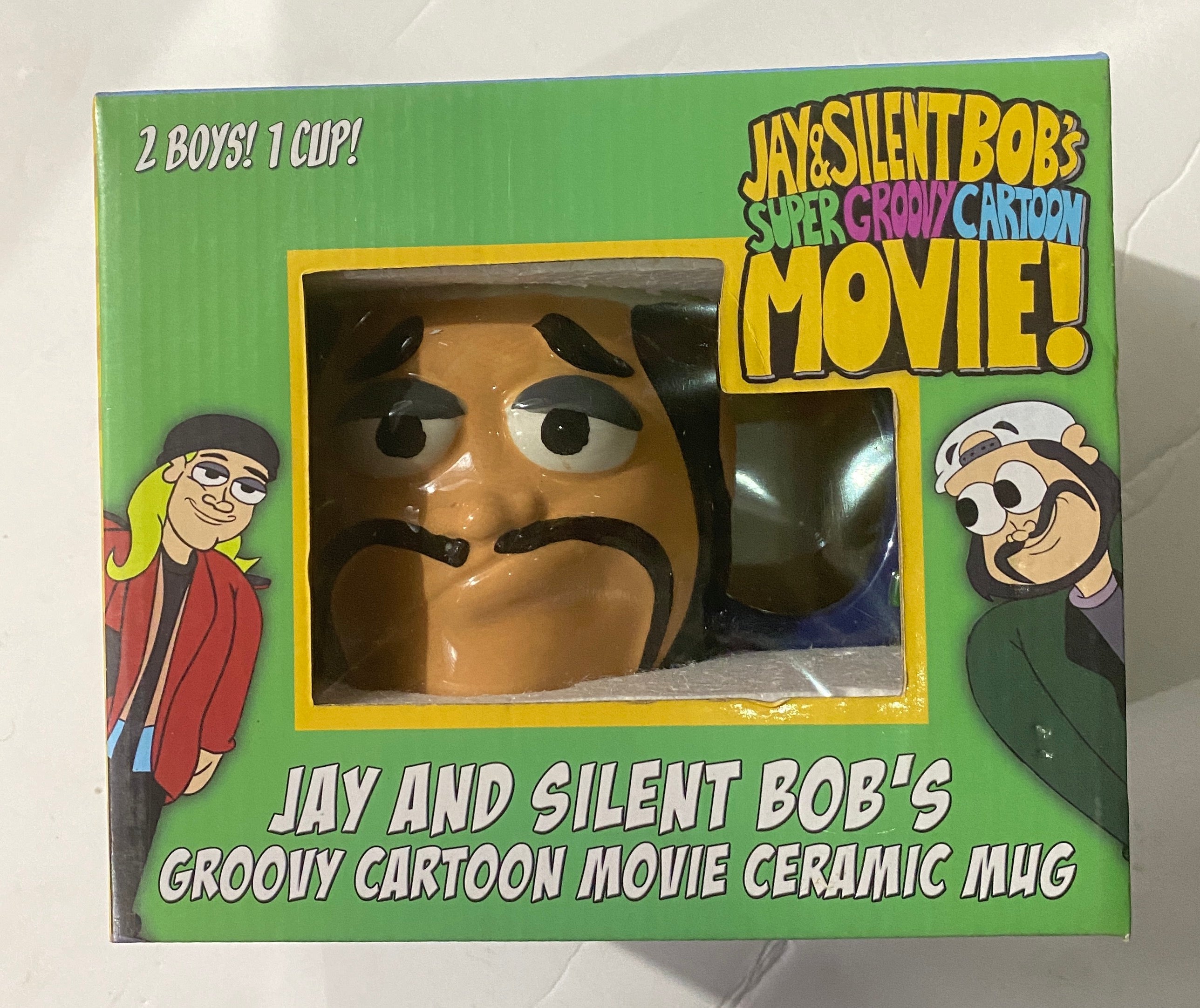 Jay and Silent Bob's Super Groovy Cartoon Movie! Bluntman and Chronic Mug