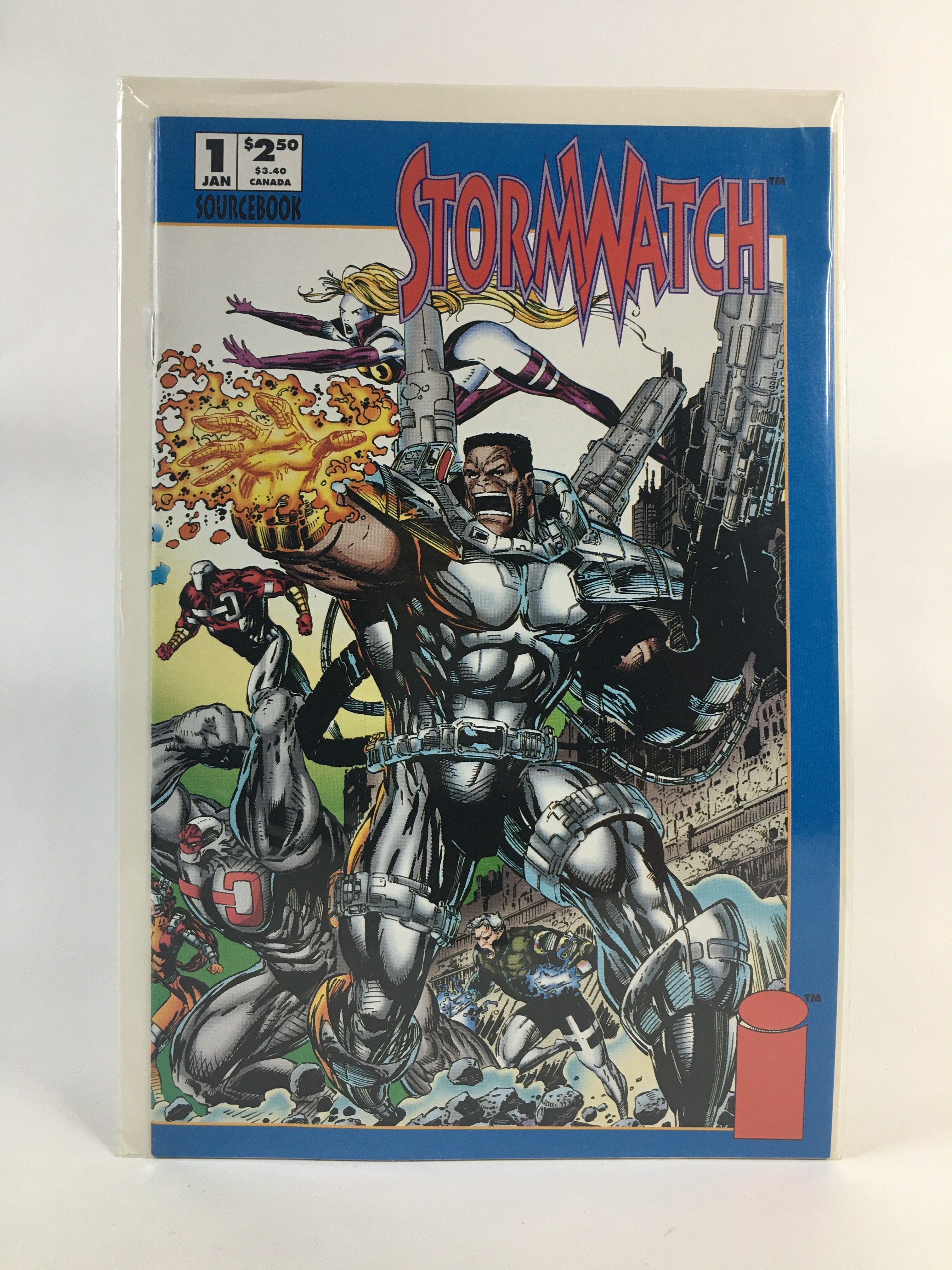 Stormwatch 1 jan source book Image comics