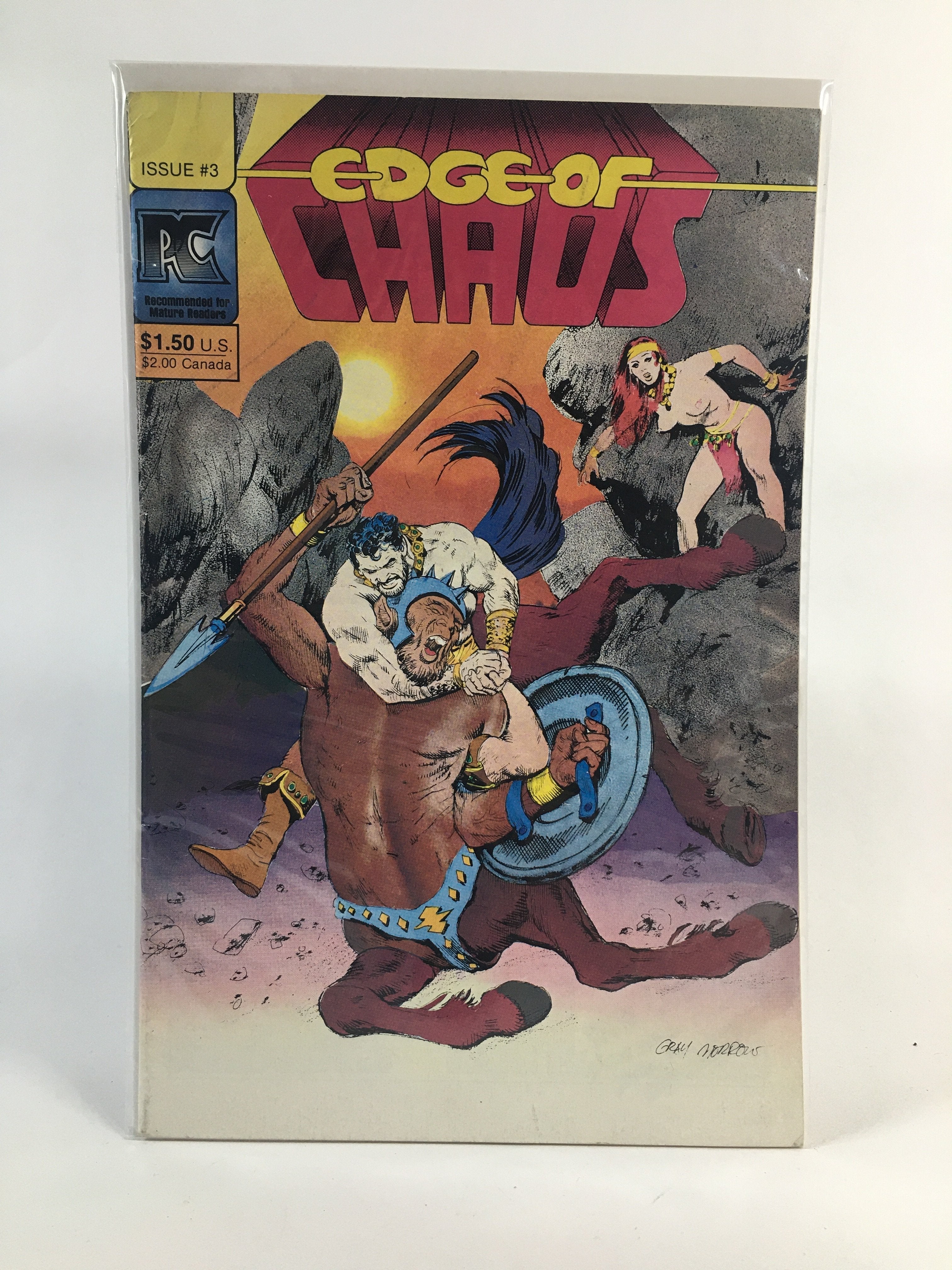 Edge of chaos Issue #3 PC comics