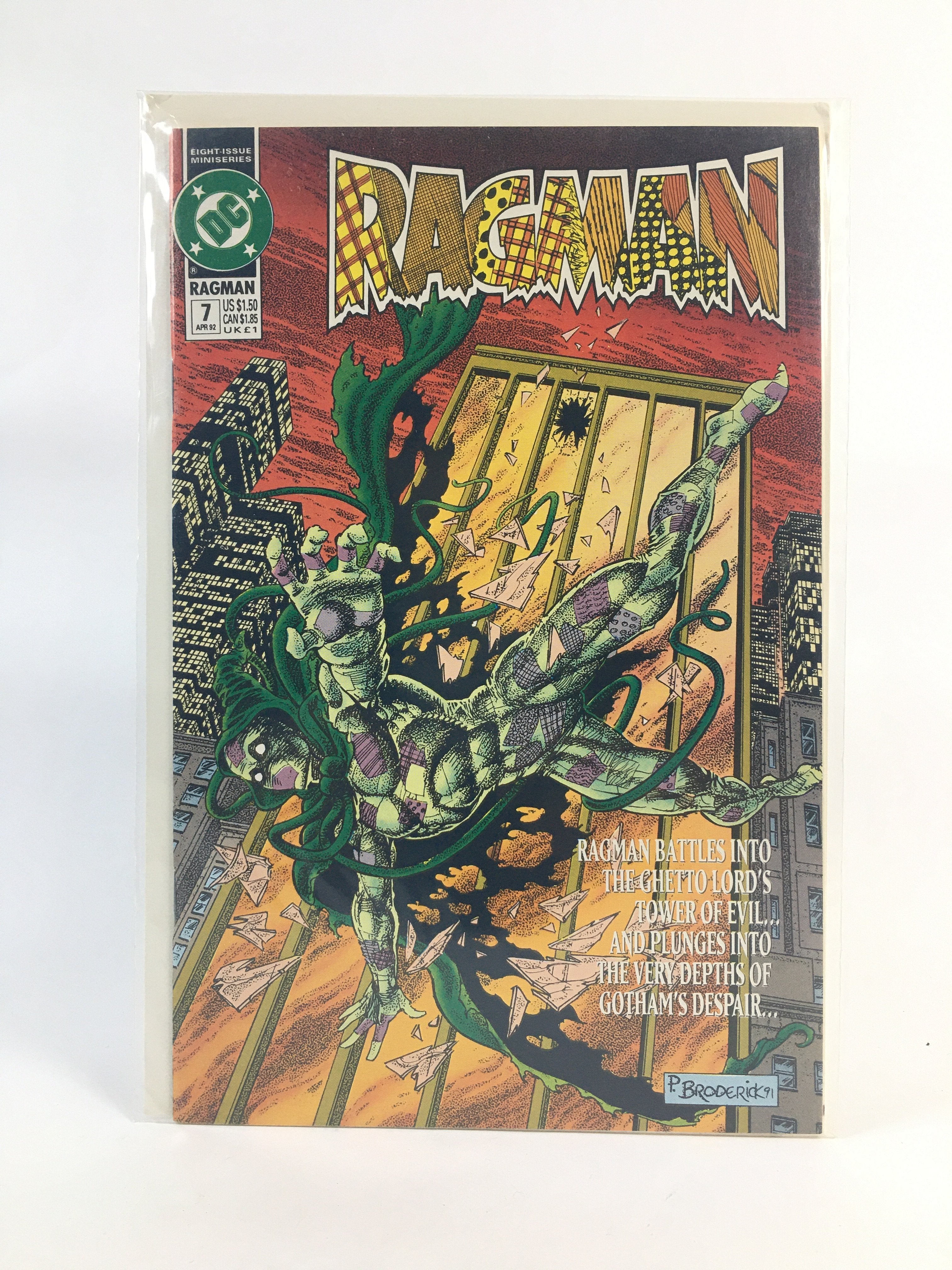 Ragman man 7 APR 1992 DC COMICS