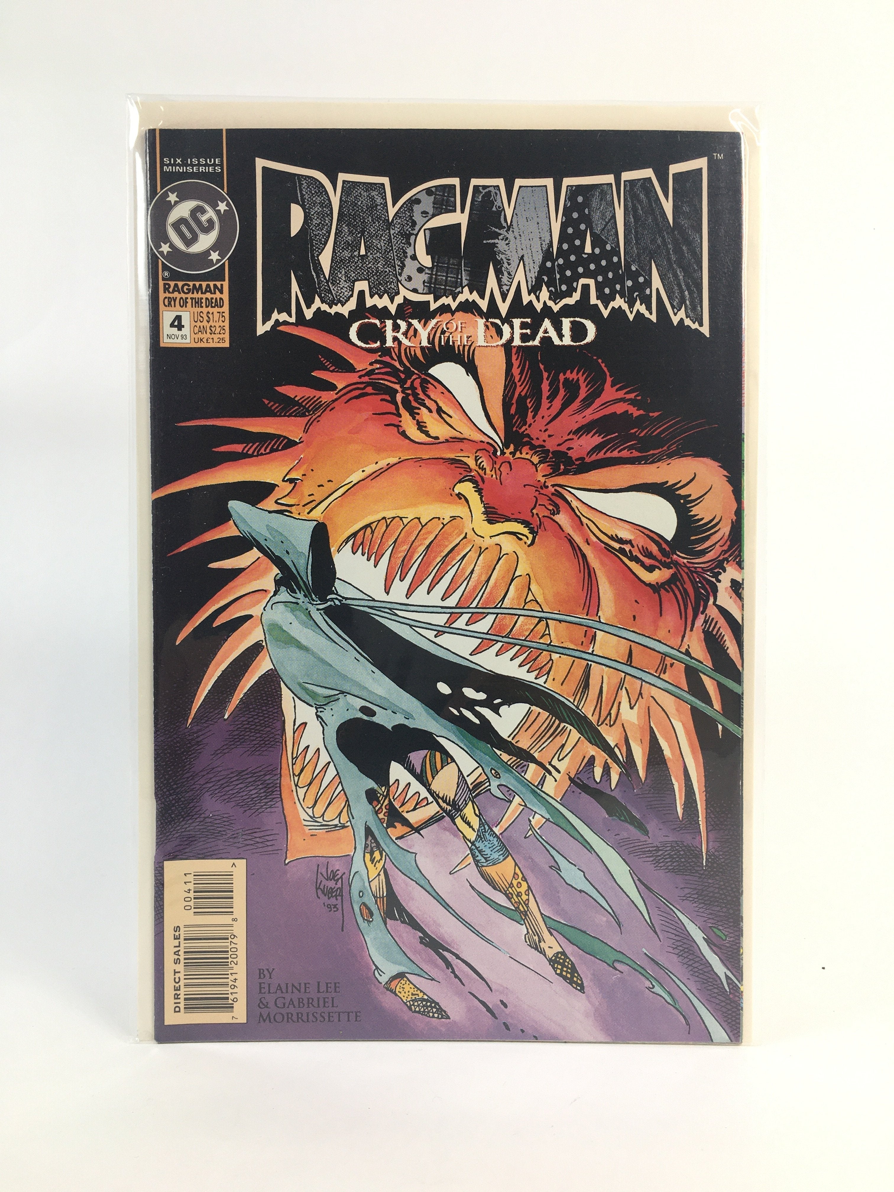 Ragman Cry of the dead 4 nov 93 DC COMICS