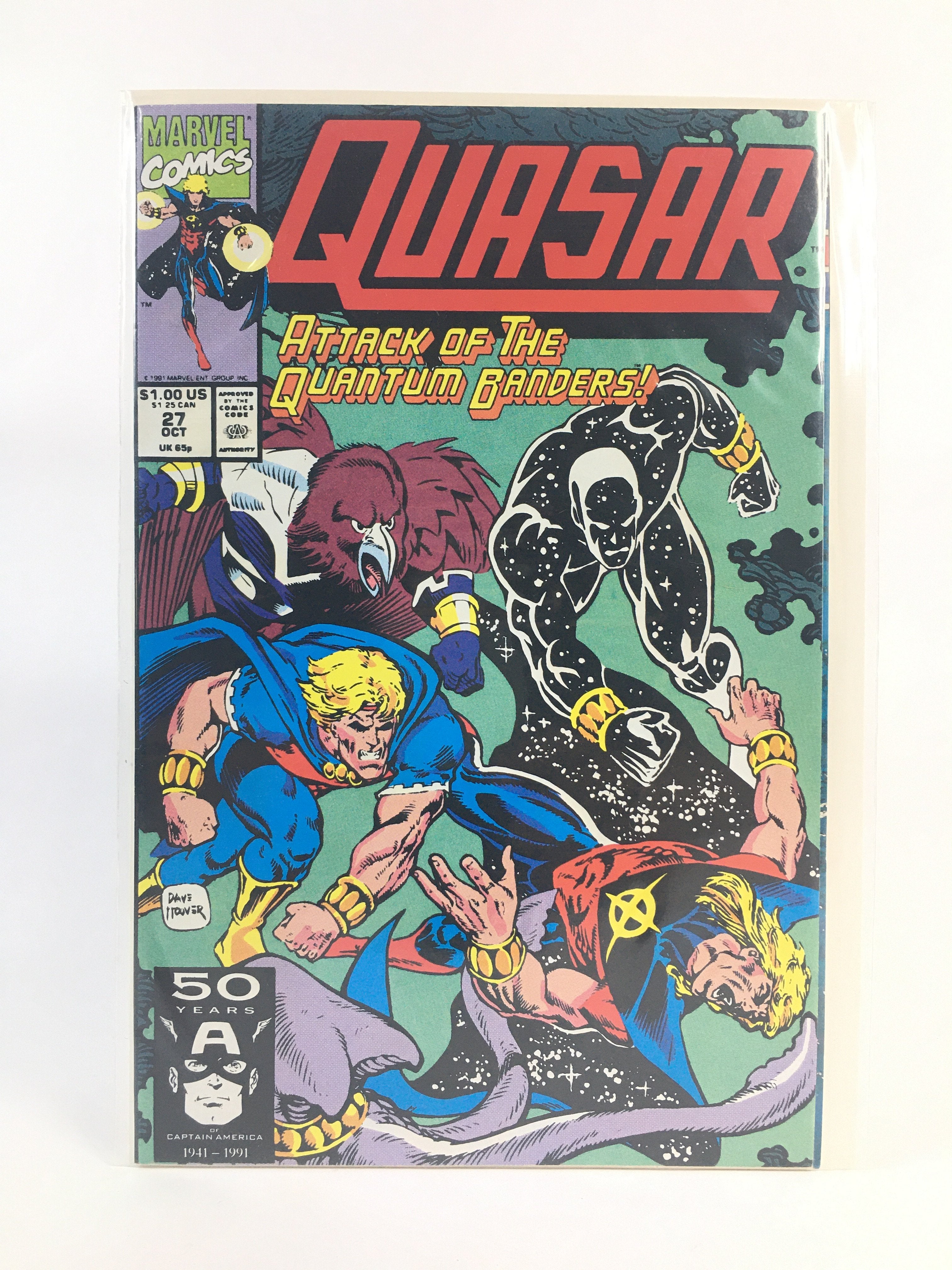 Quasar Attack of the Quantum banders 27 oct Marvel comics 1992
