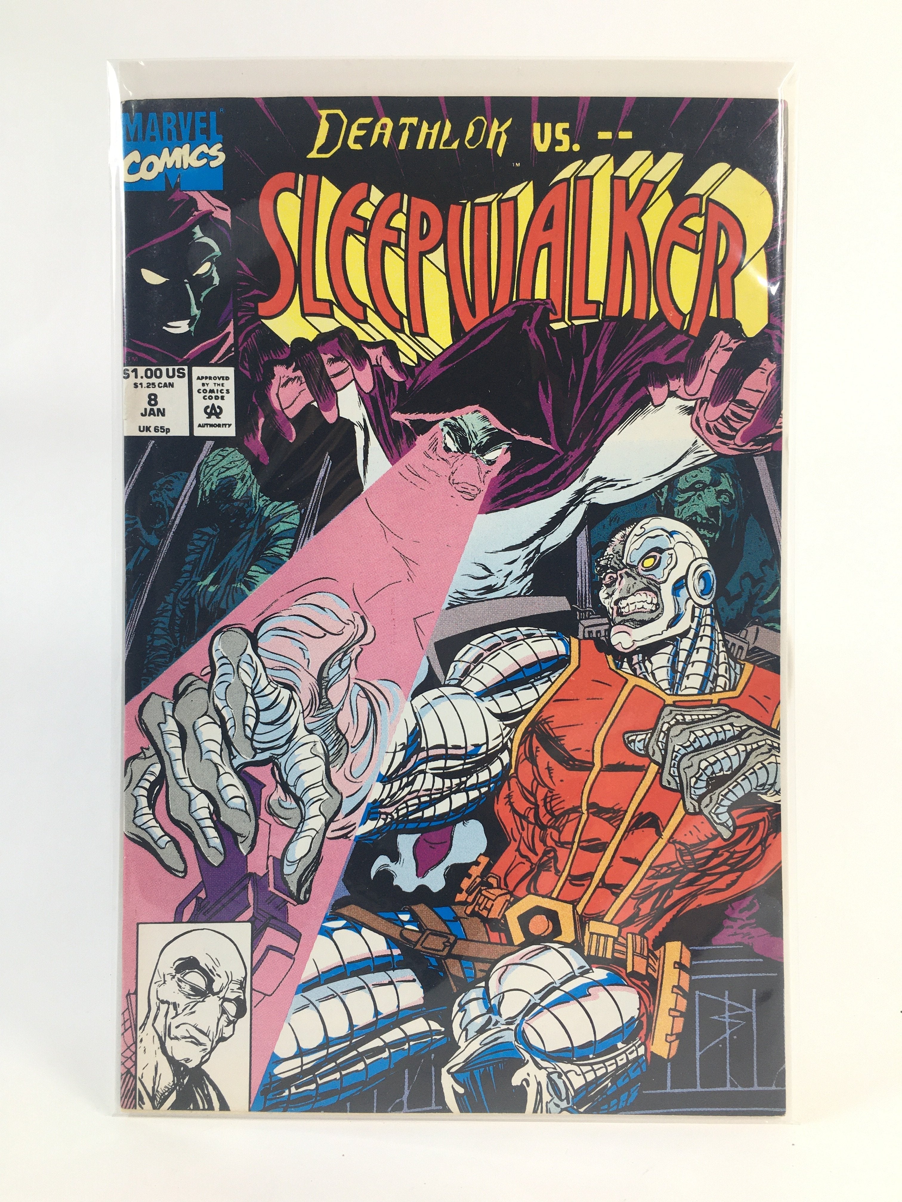 Deathlok US. Sleepwalker 8 Jan Marvel comics