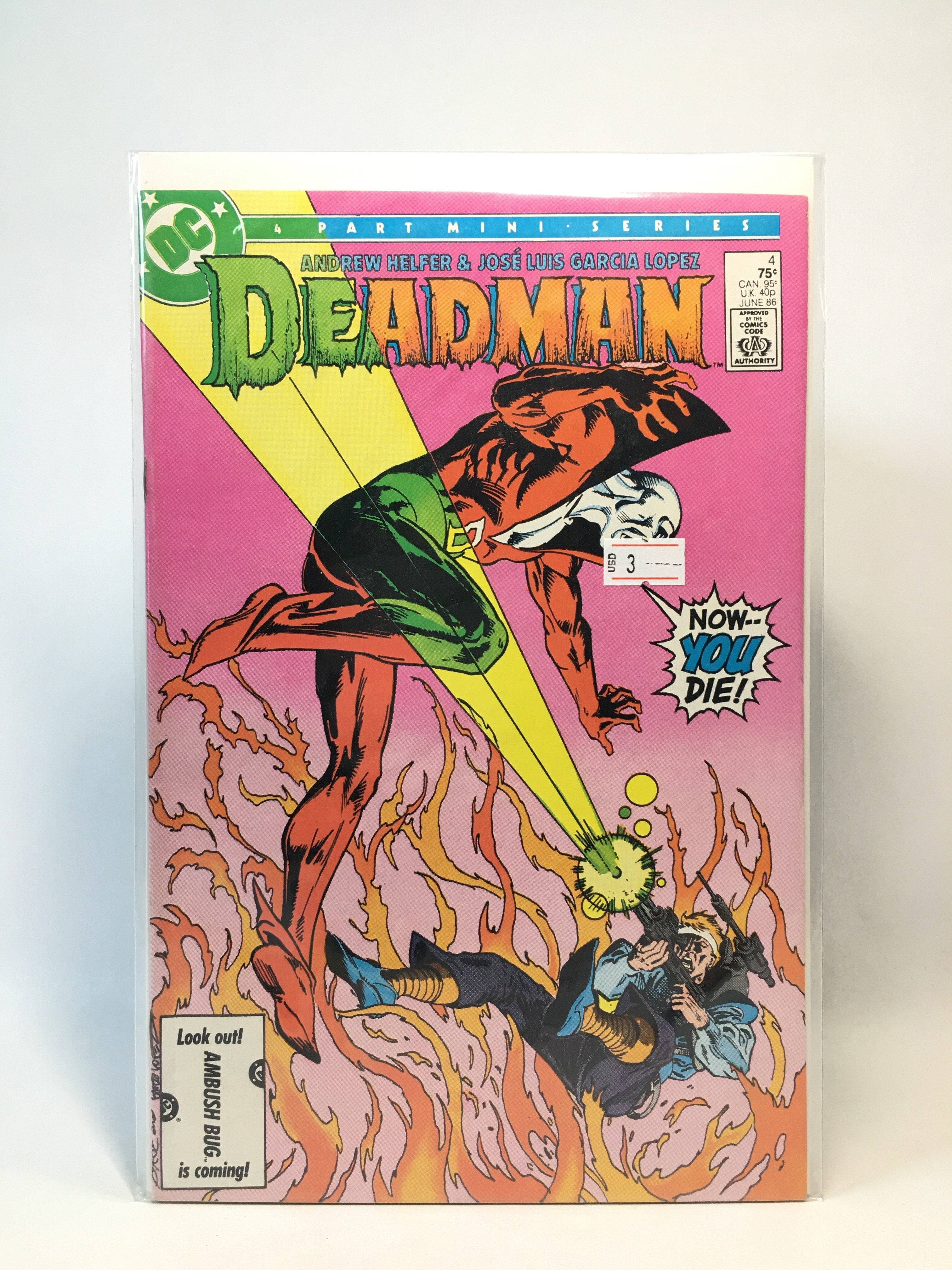 Deadman Dc Comics No. 4 Comic Book