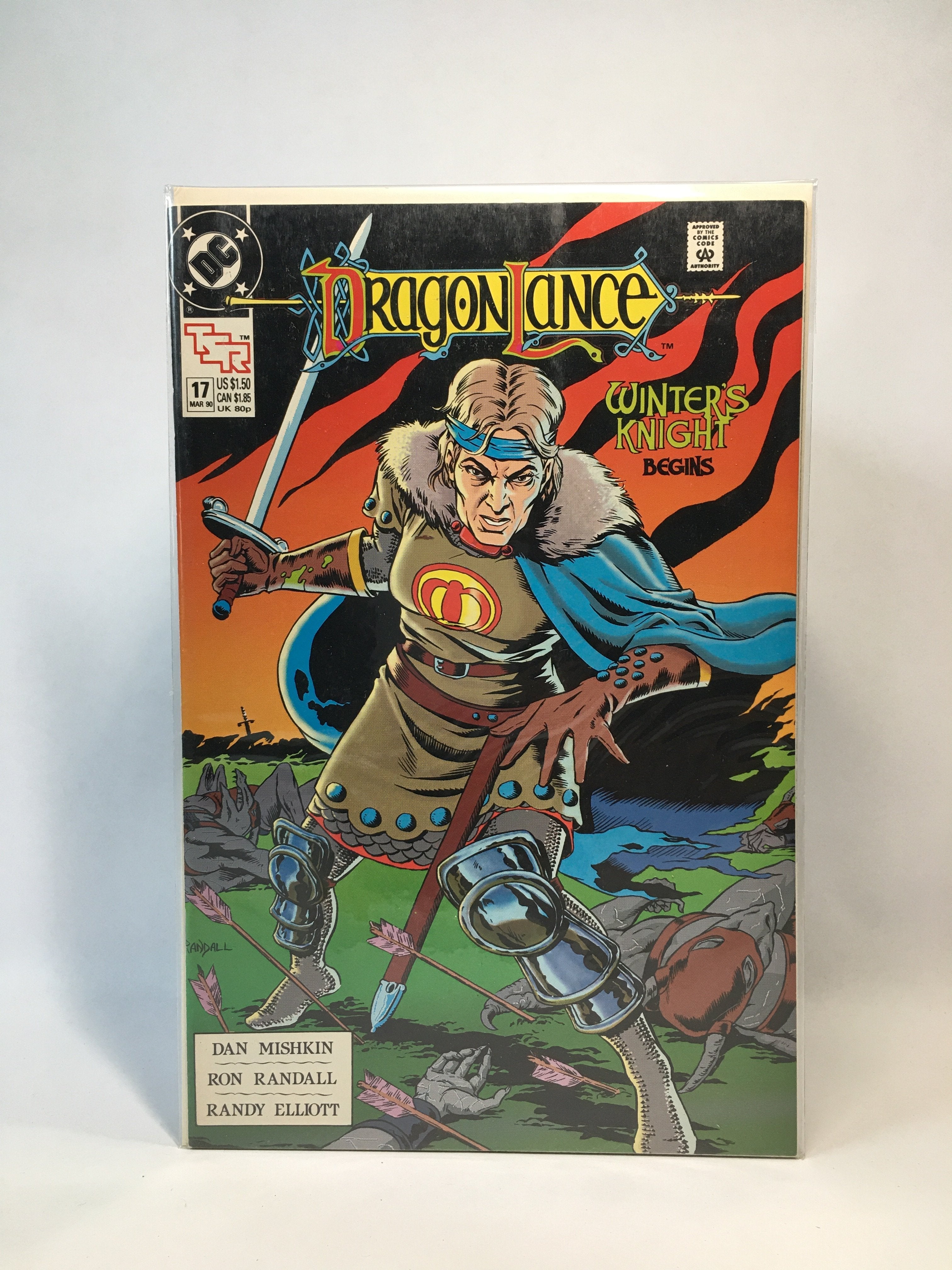 Dragon lance DC comics winters Knight comic book issue 17