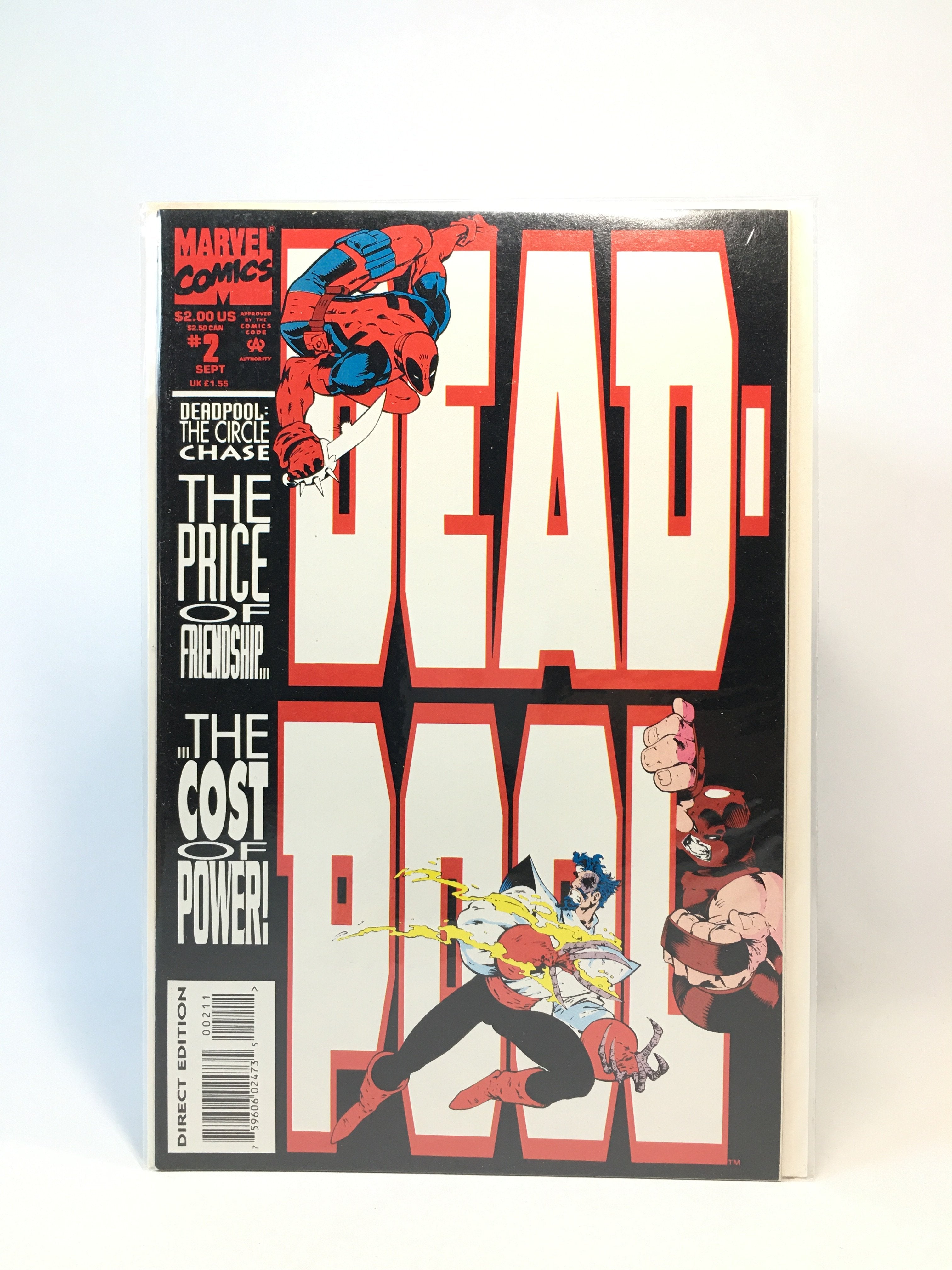 Deadpool marvel comics number 2 comic book