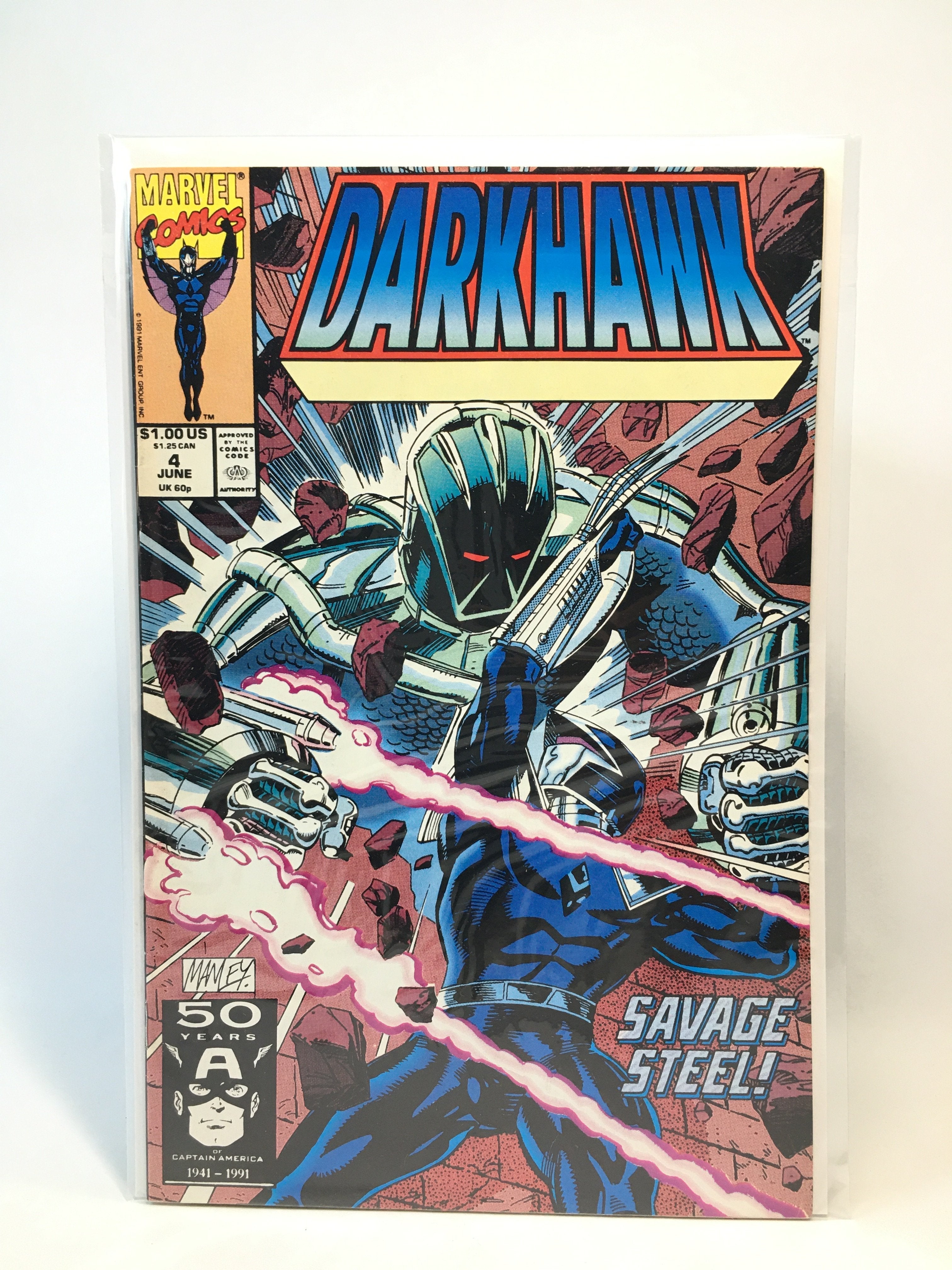 Dark hawk marvel comics issue for comic book savage steel