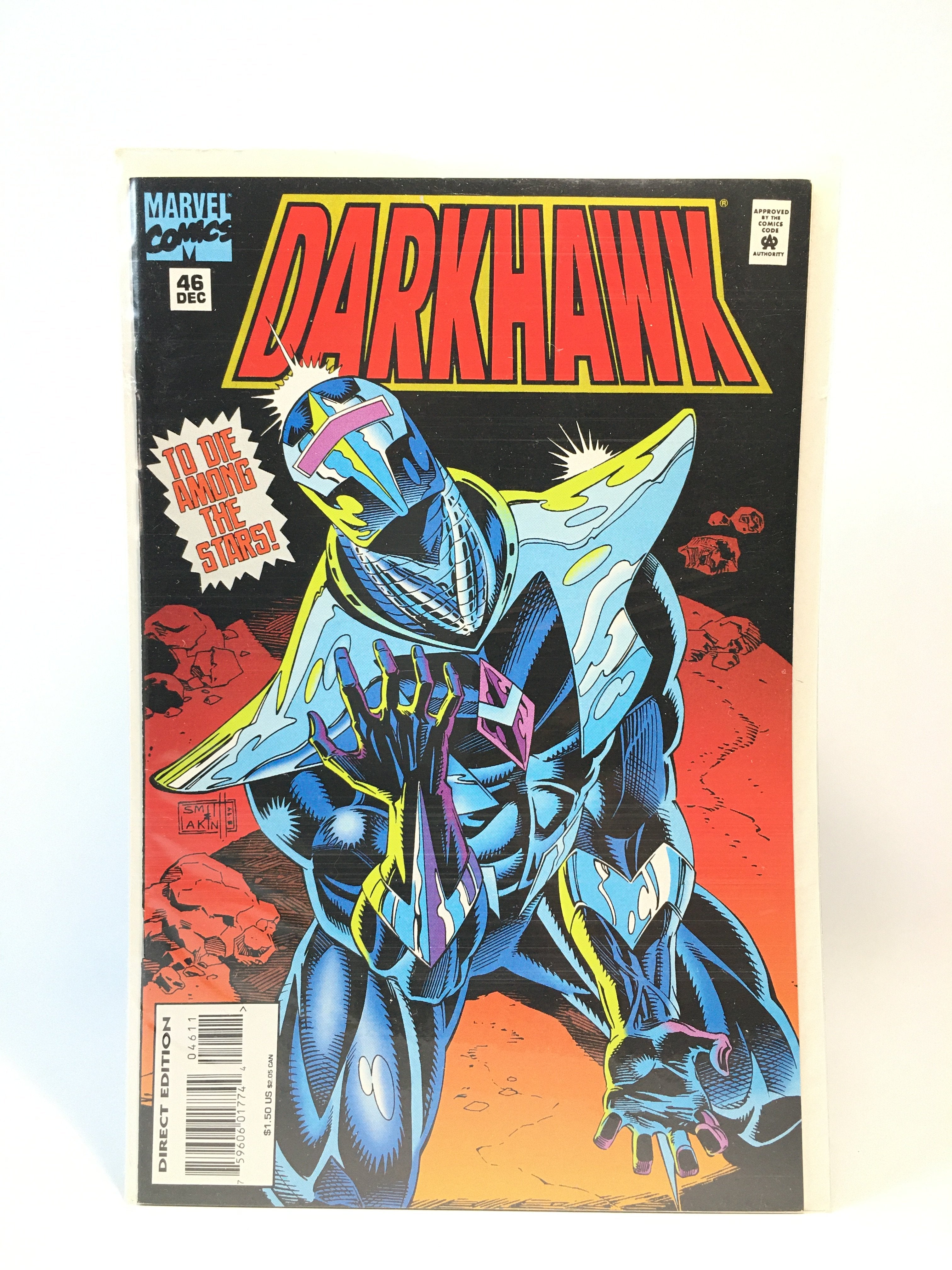 Dark hawk 46 marvel comics comic book