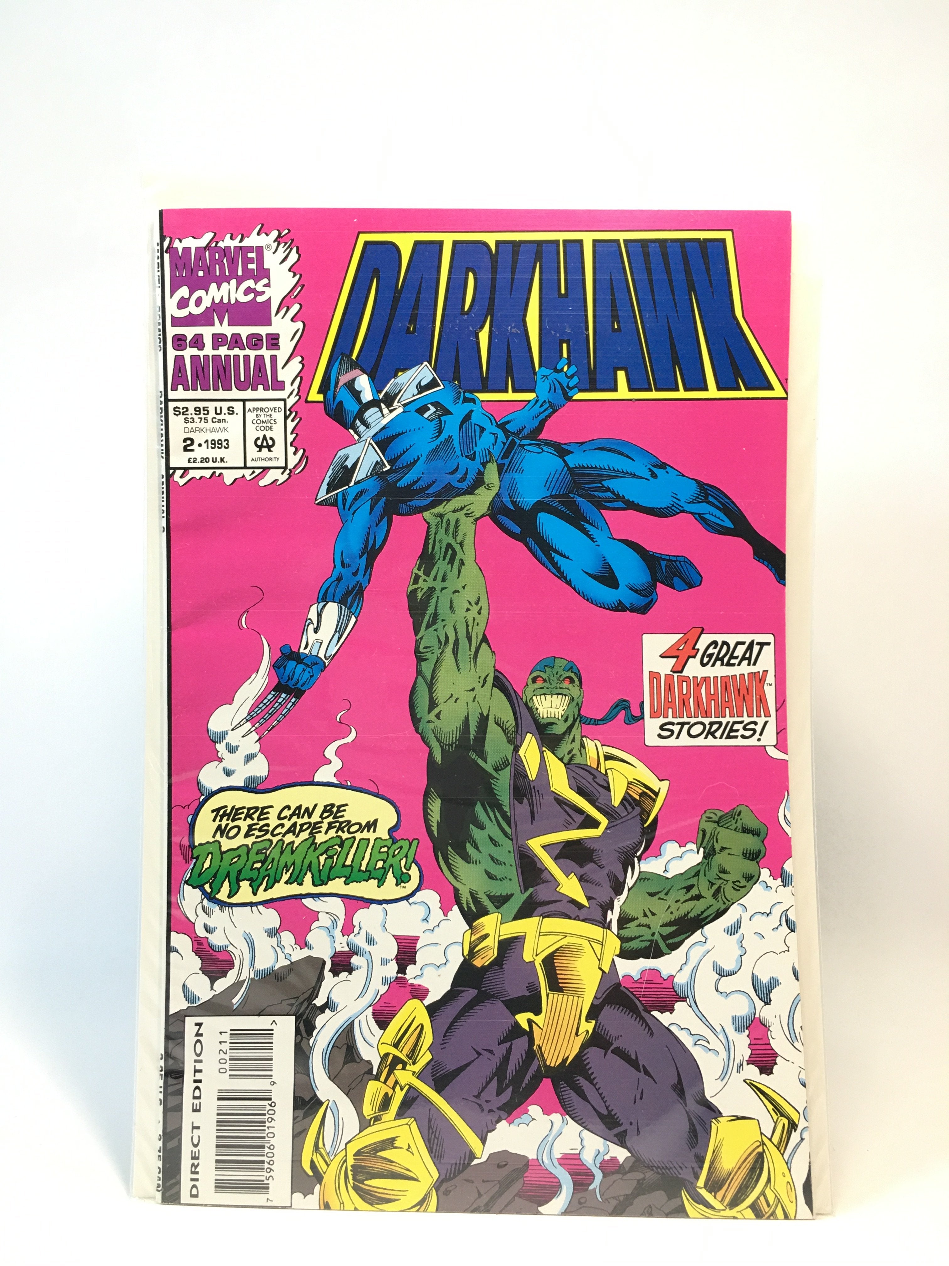 Dark hawk issue to marvel comics 64 page and your comic book