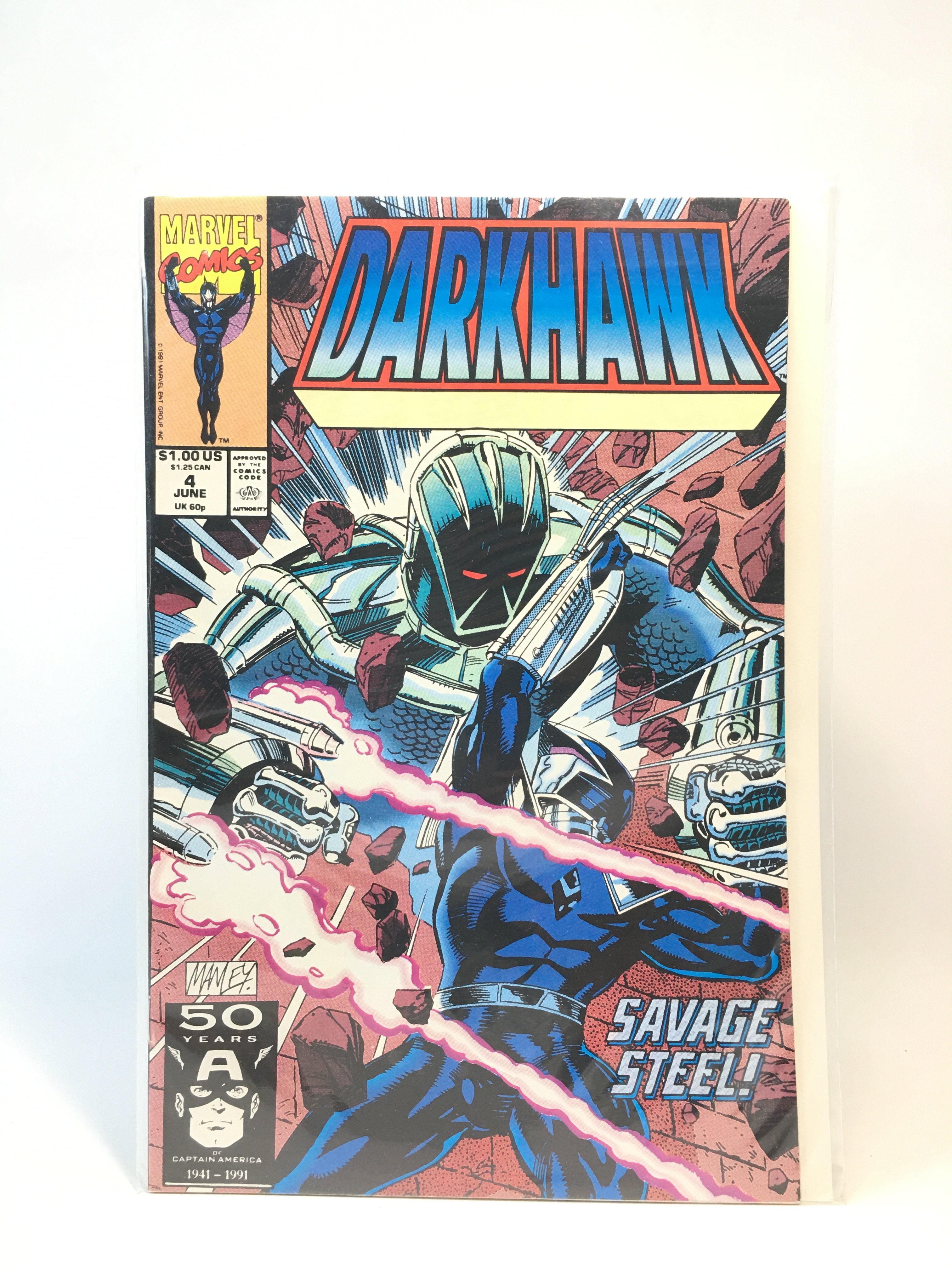 Dark heart issue for marvel comics comic book savage steel