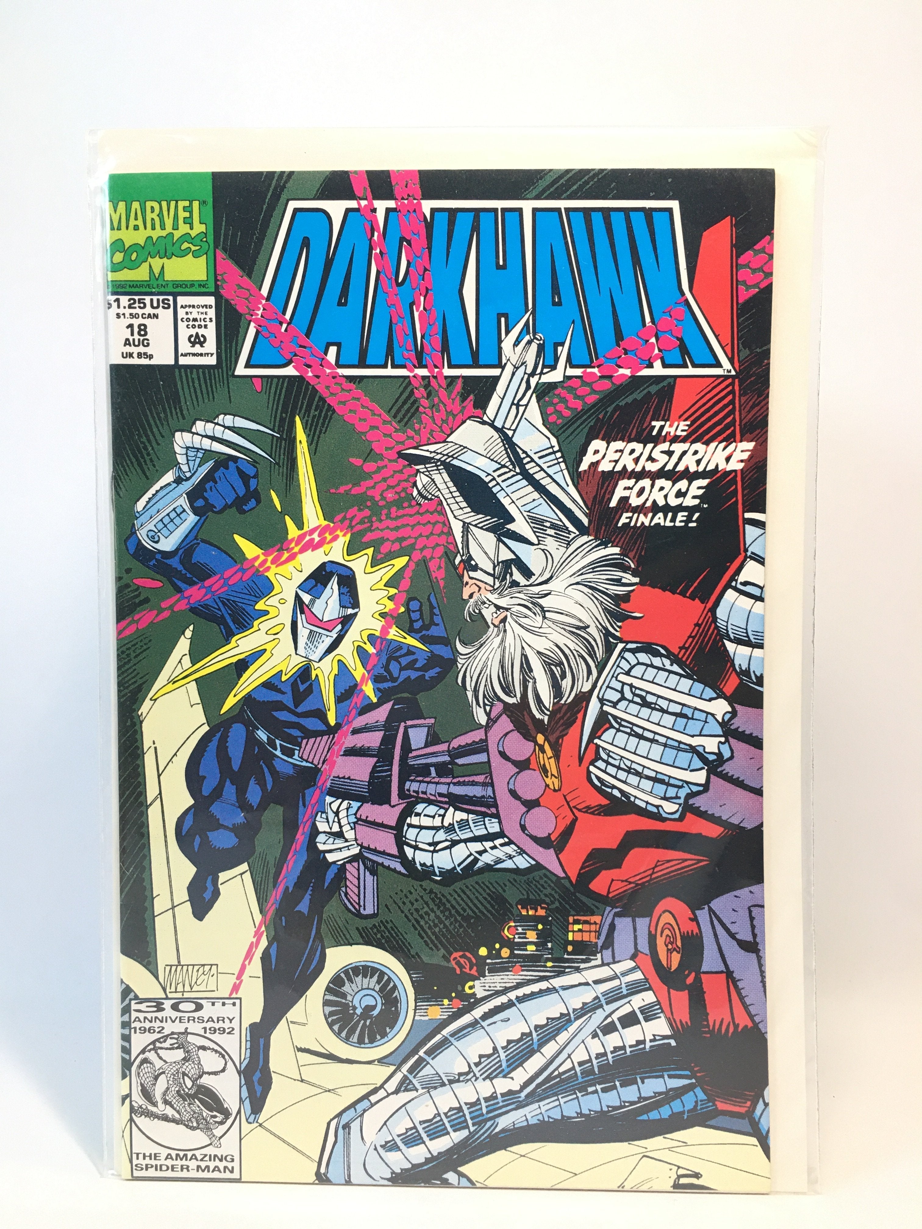 Dark hawk issue 18 Marvel comic comic book