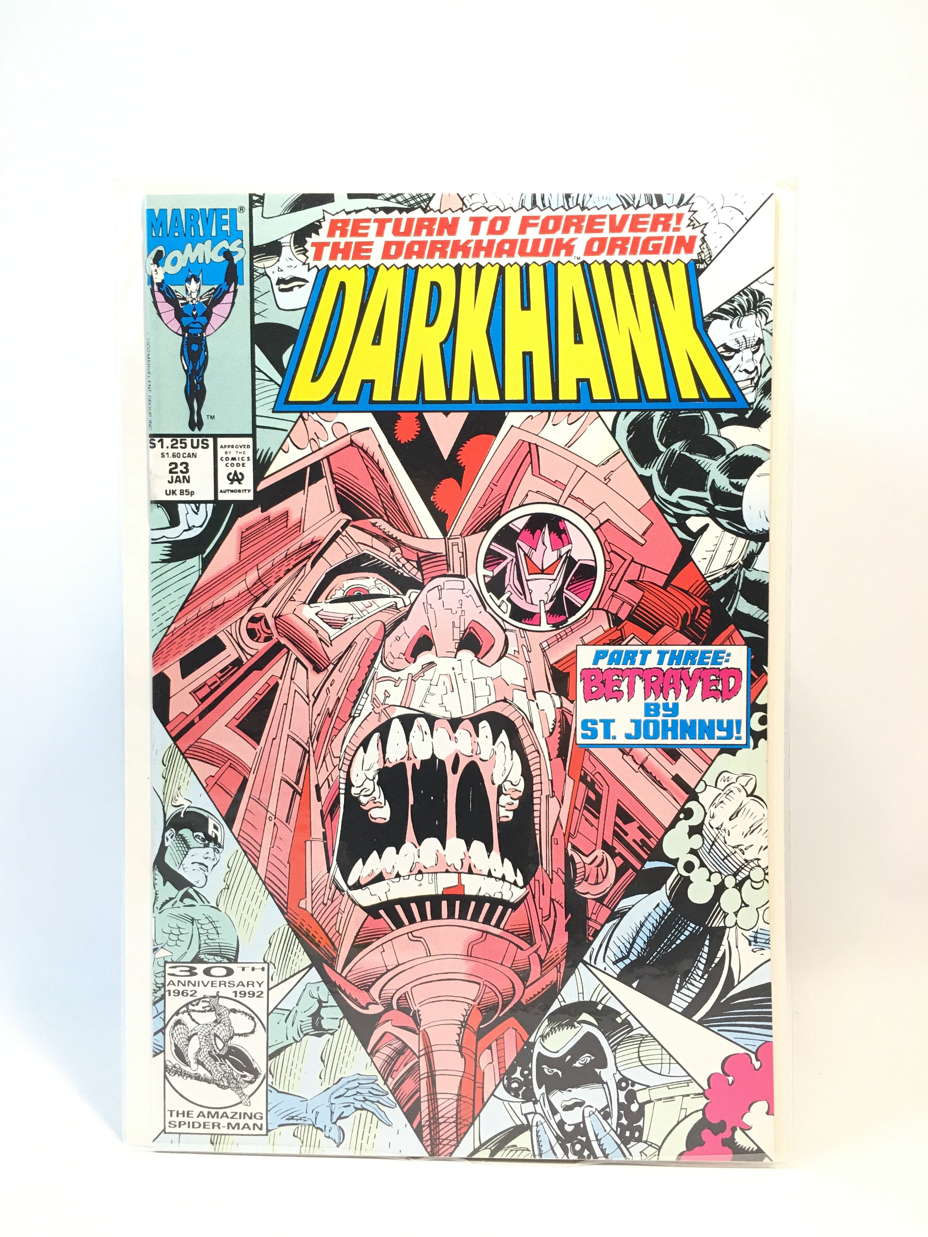 Dark hawk issue 23 marvel comics comic book