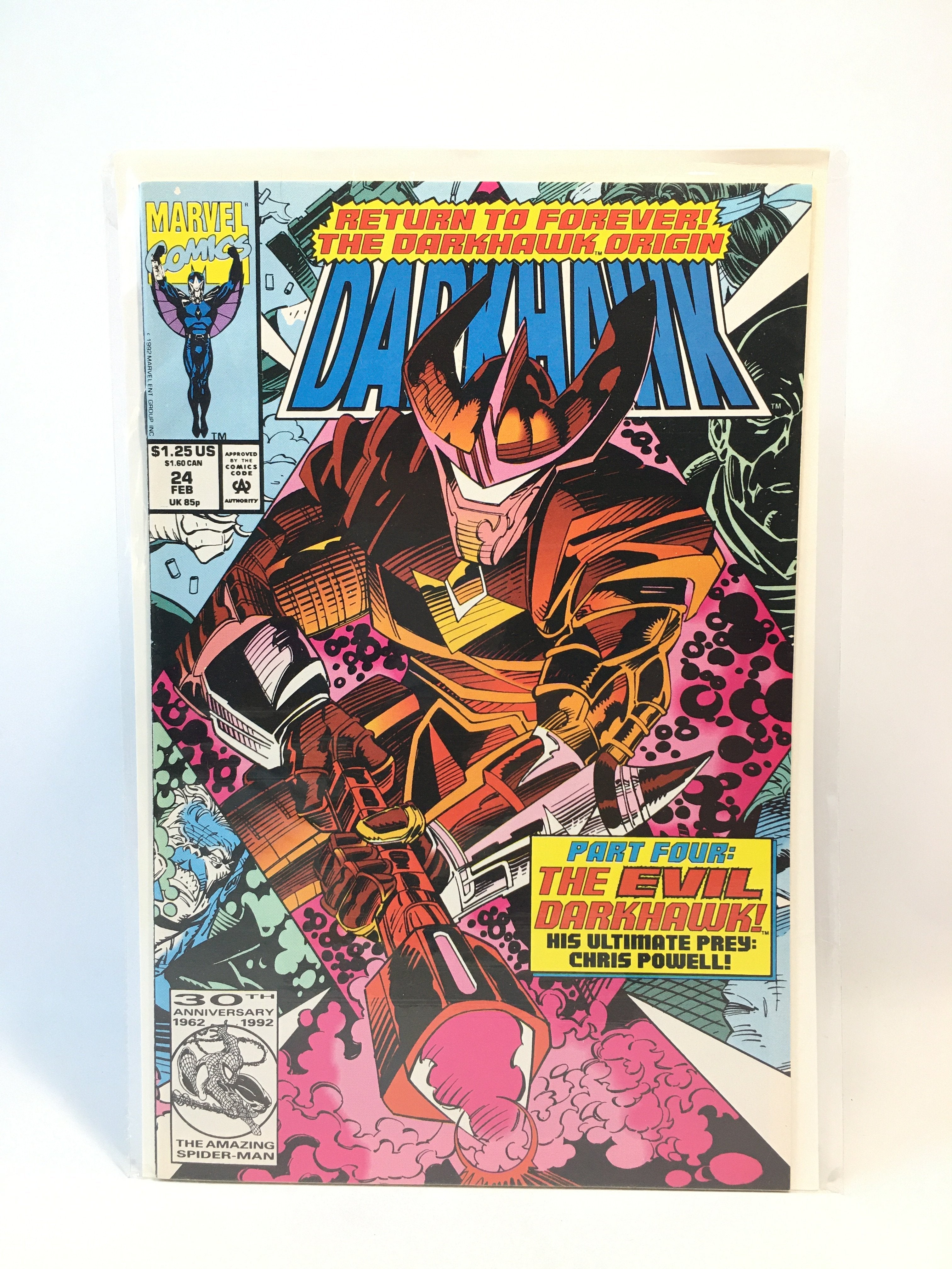 Dark hawk issue 24 marvel comics comic book