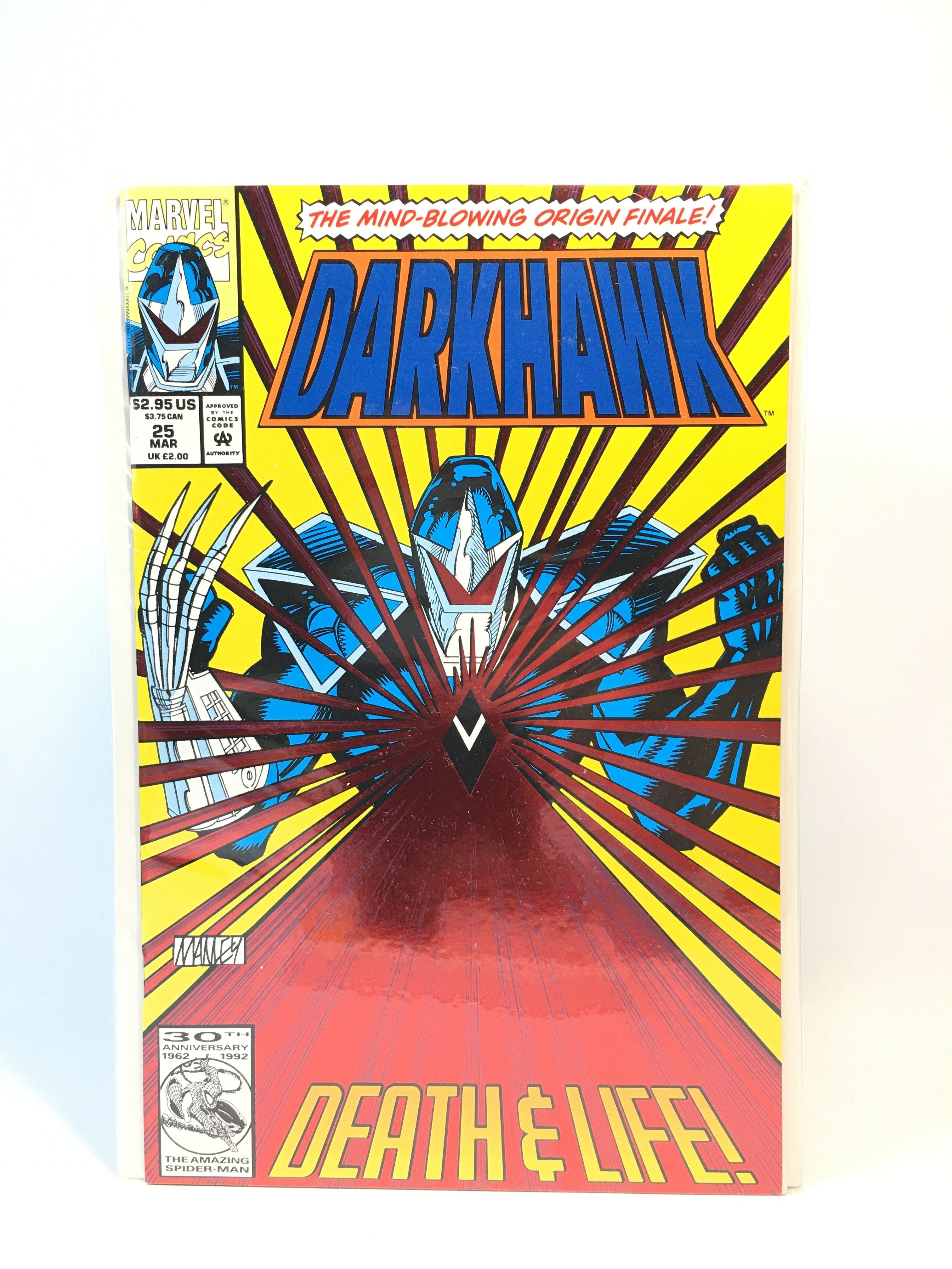 Dark hawk issue 25 marvel comics comic book