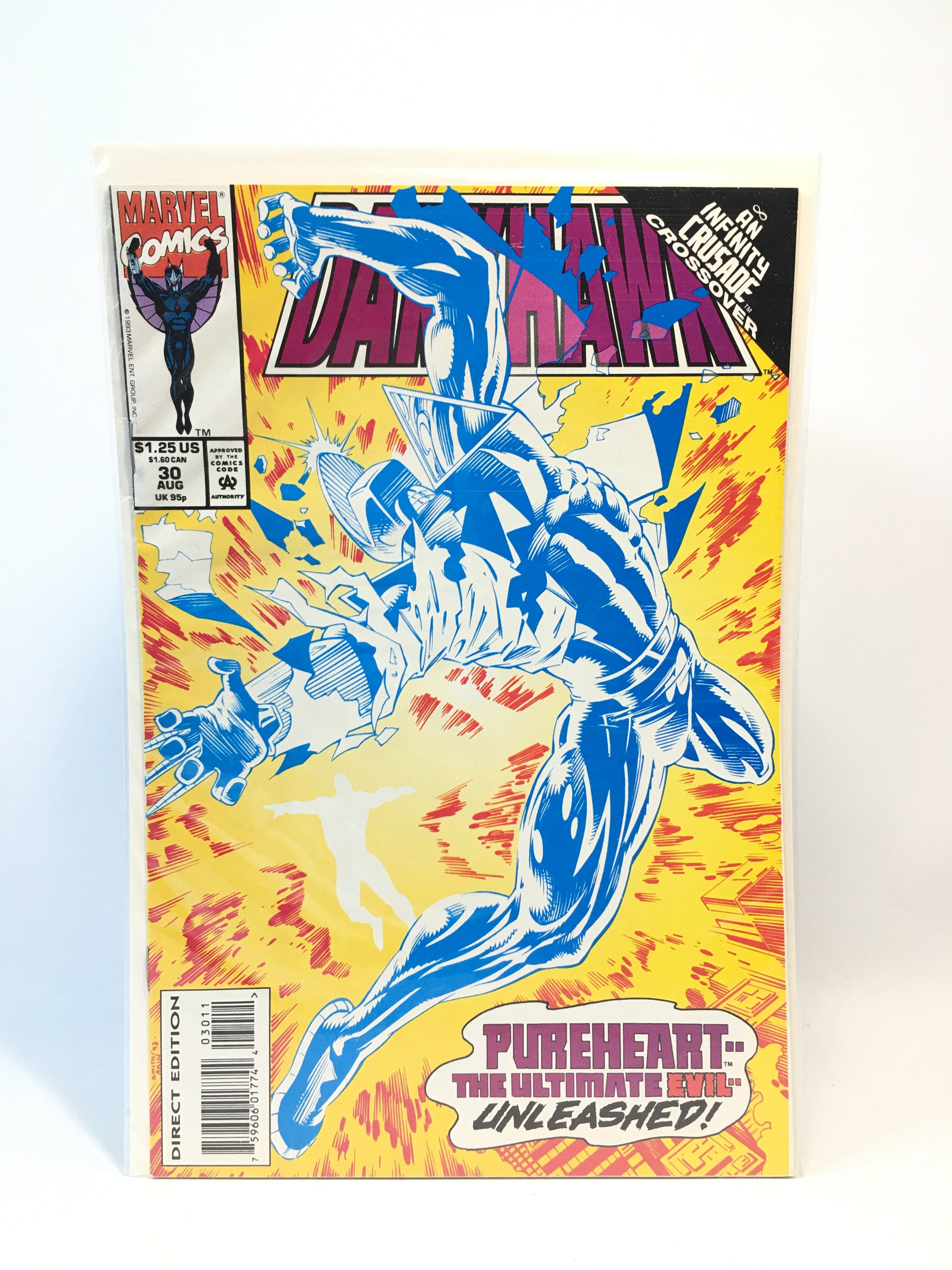 Dark hawk issue 30 marvel comics comic book