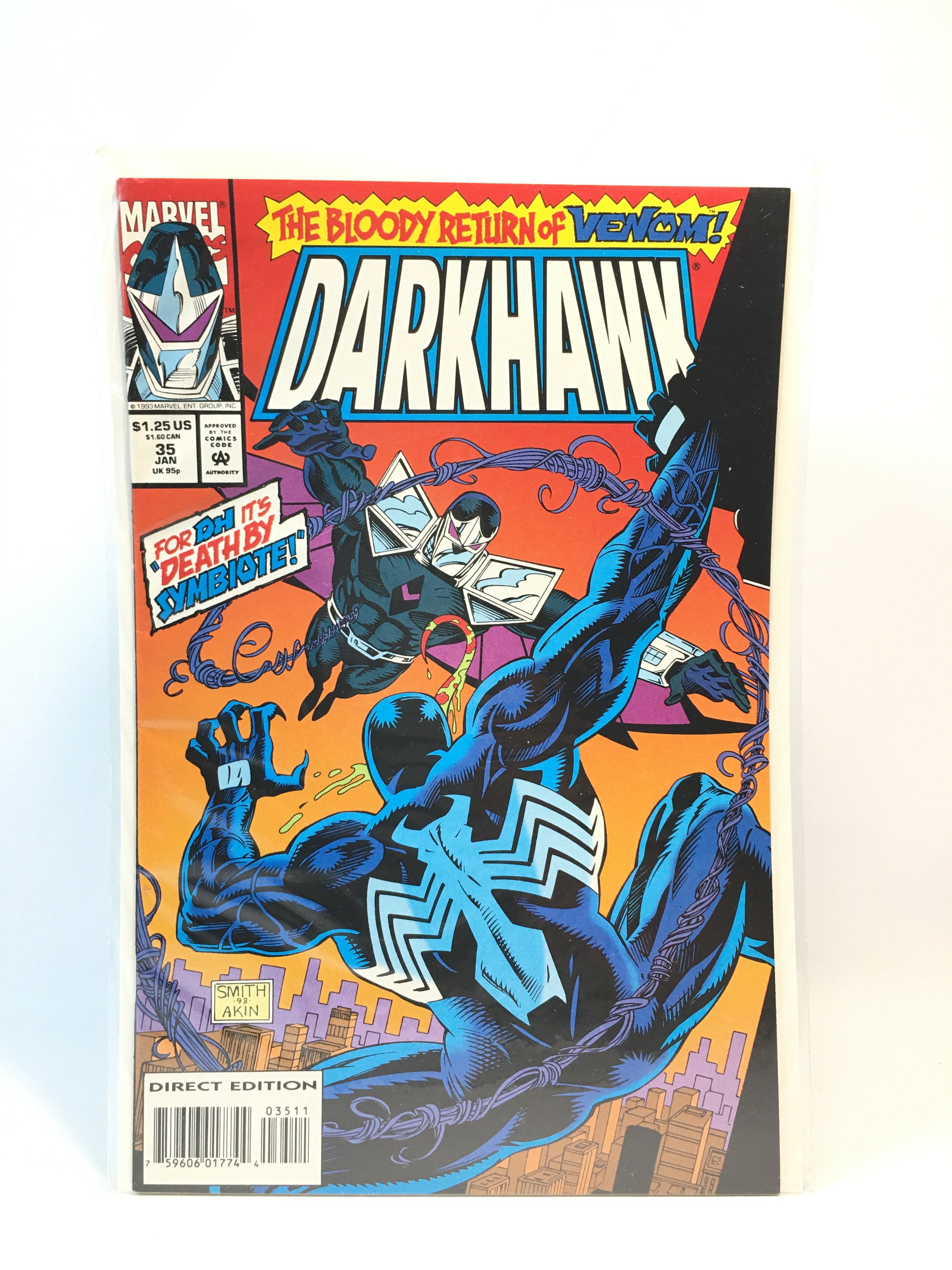 Dark hawk issue 35 marvel comics comic book