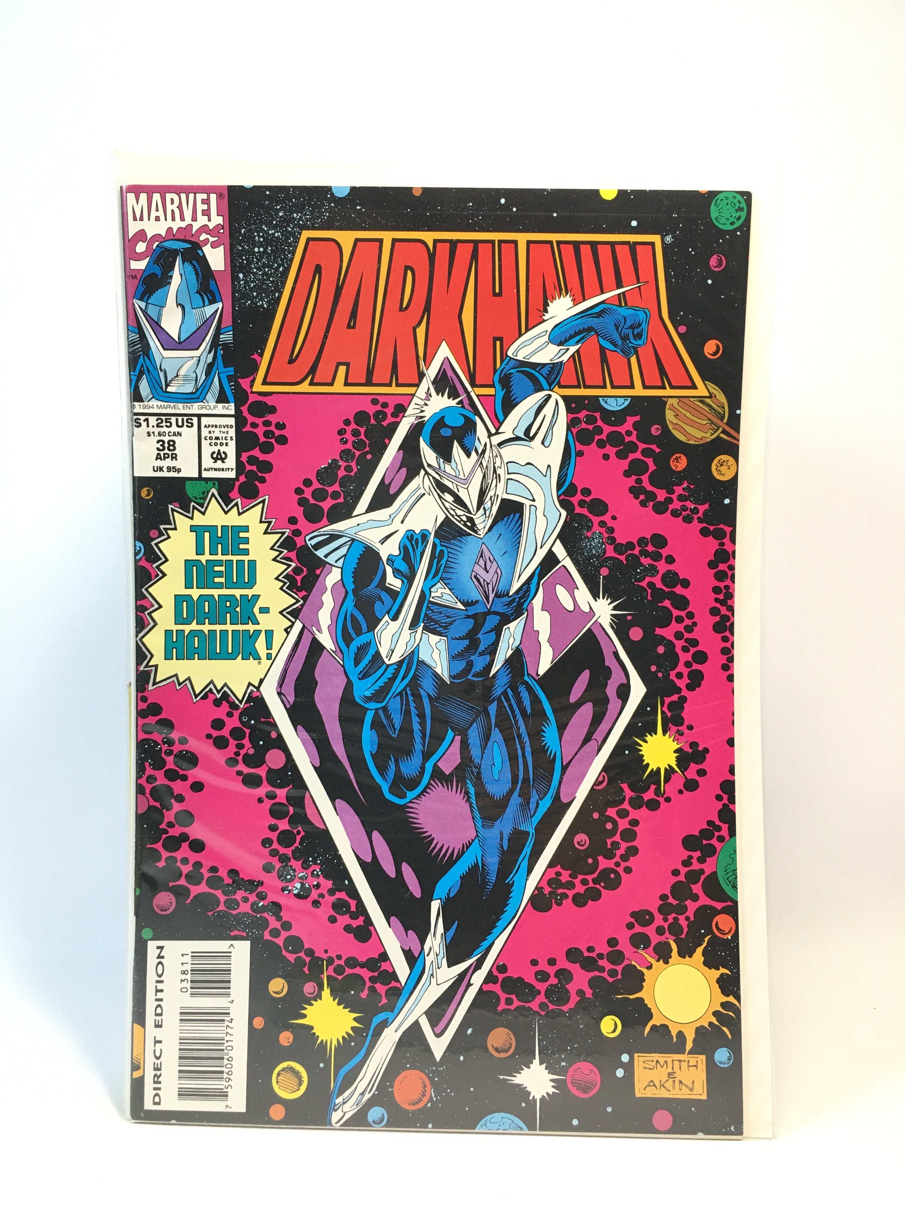Dark hawk issue 38 marvel comics comic book