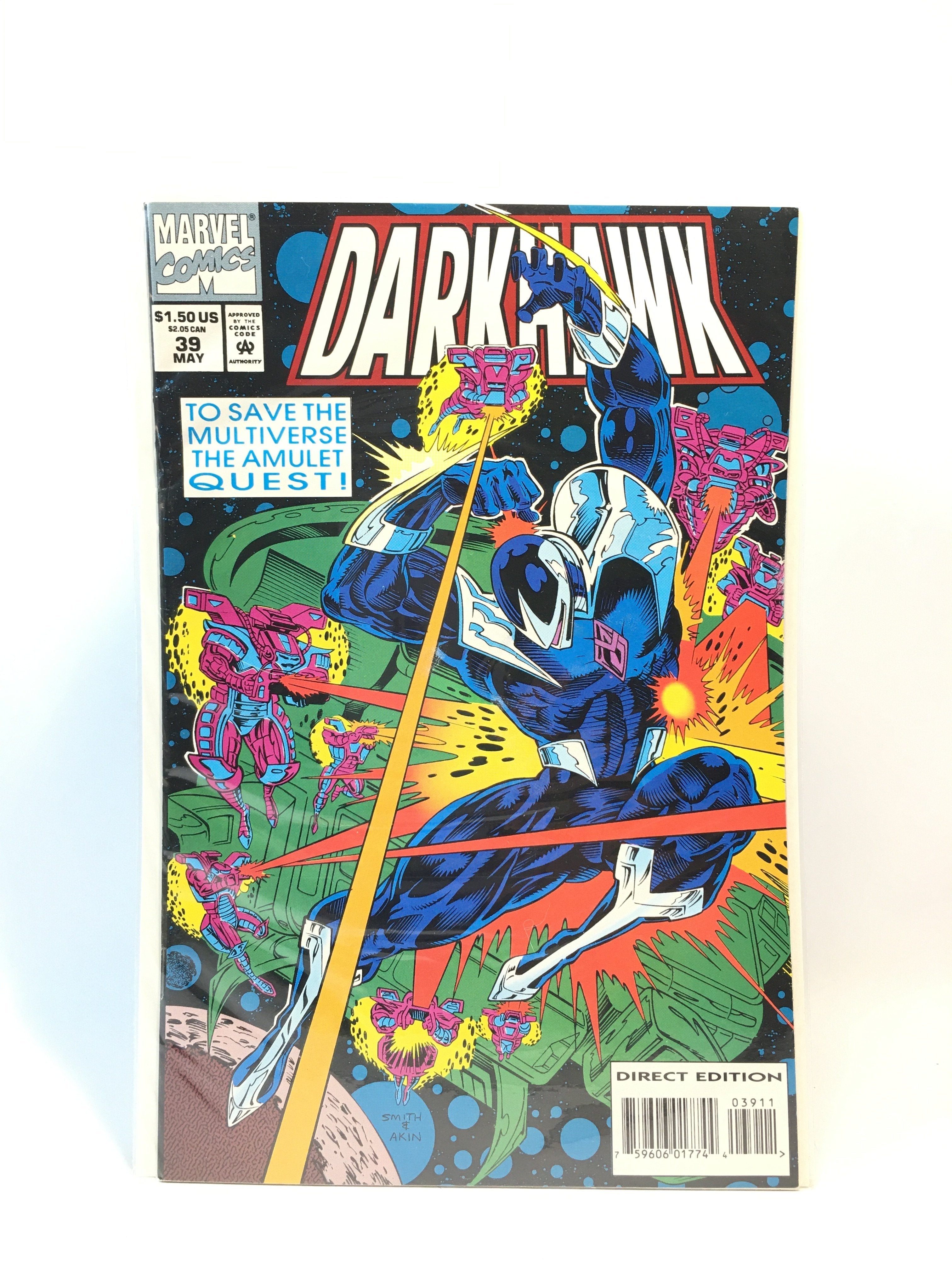Dark hawk issue 39 marvel comics comic book