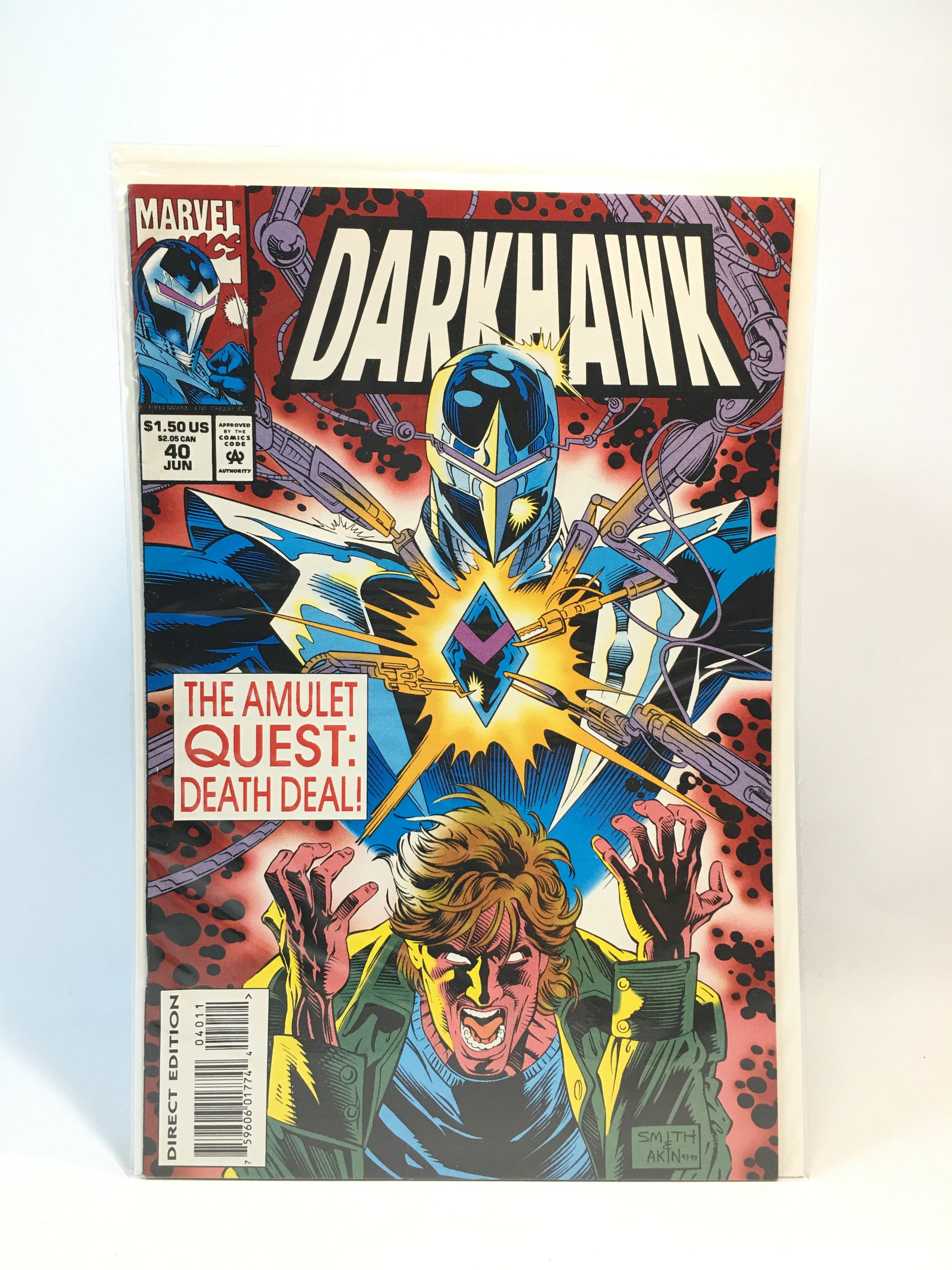 Dark hawk issue 40 marvel comics comic book