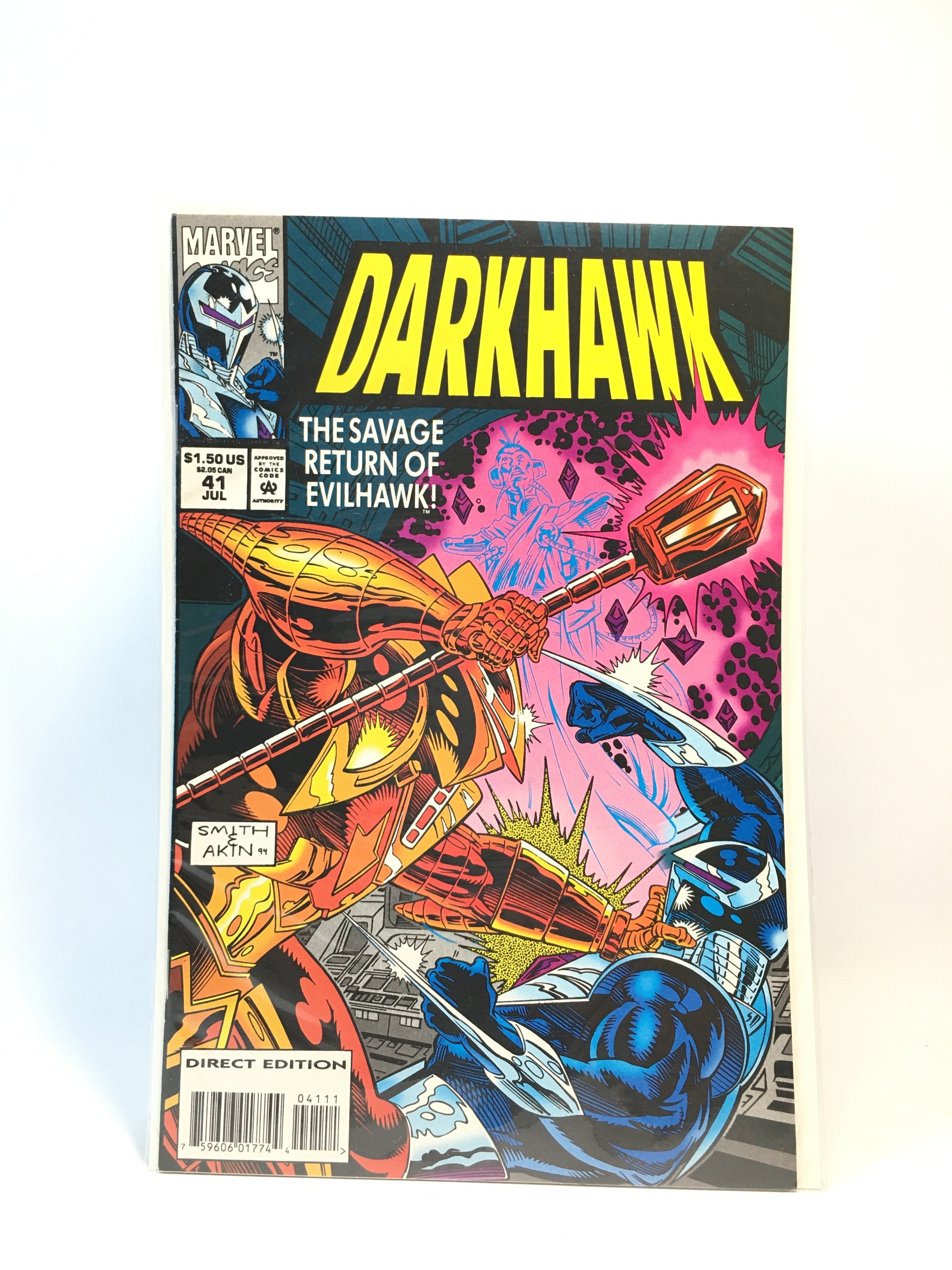 Dark hawk issue 41 marvel comics comic book