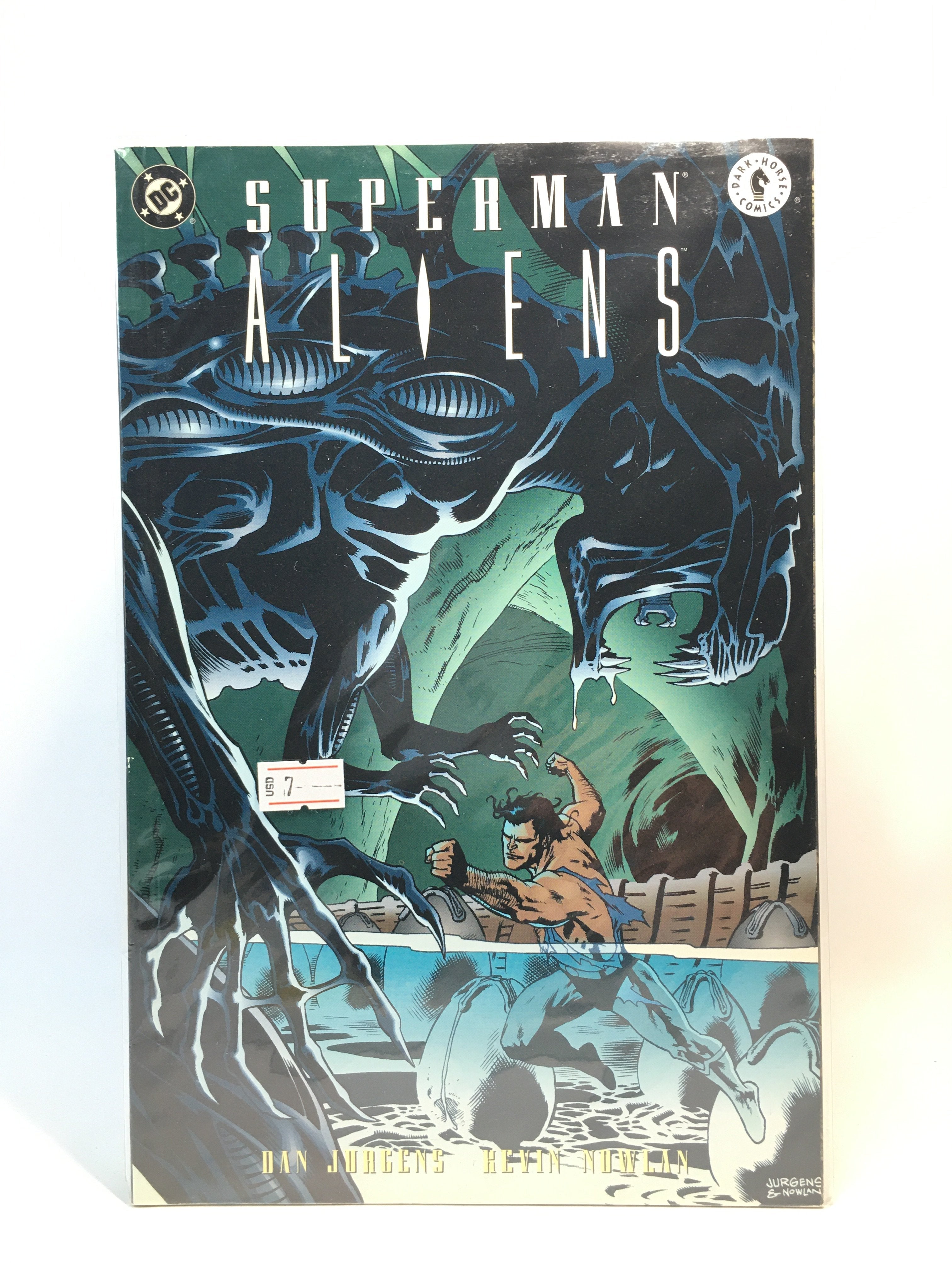 Superman Aliens Dc Comics Dark Horse Comic Book