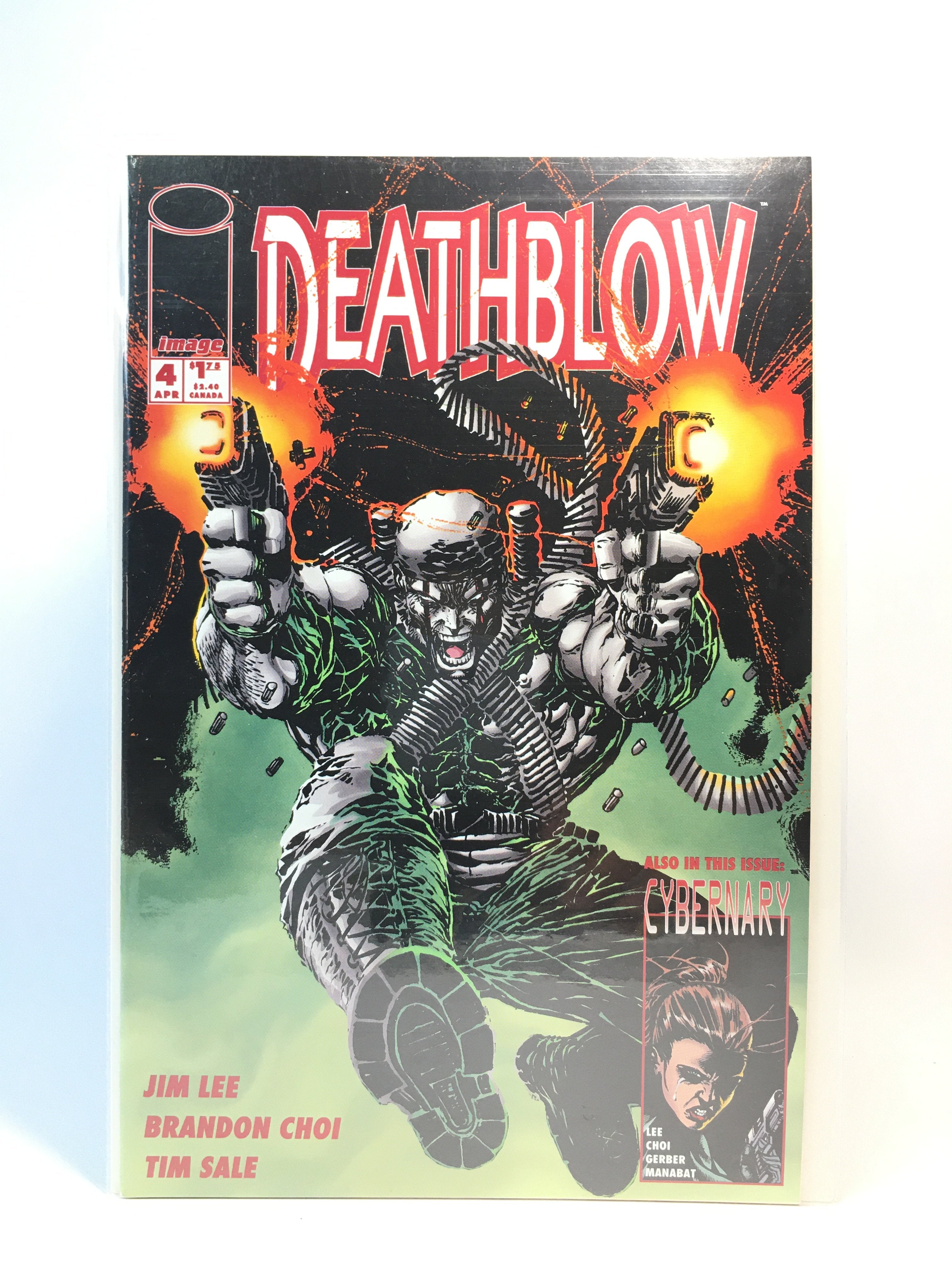 Death blow Comic Book Issue 4 Image Comics