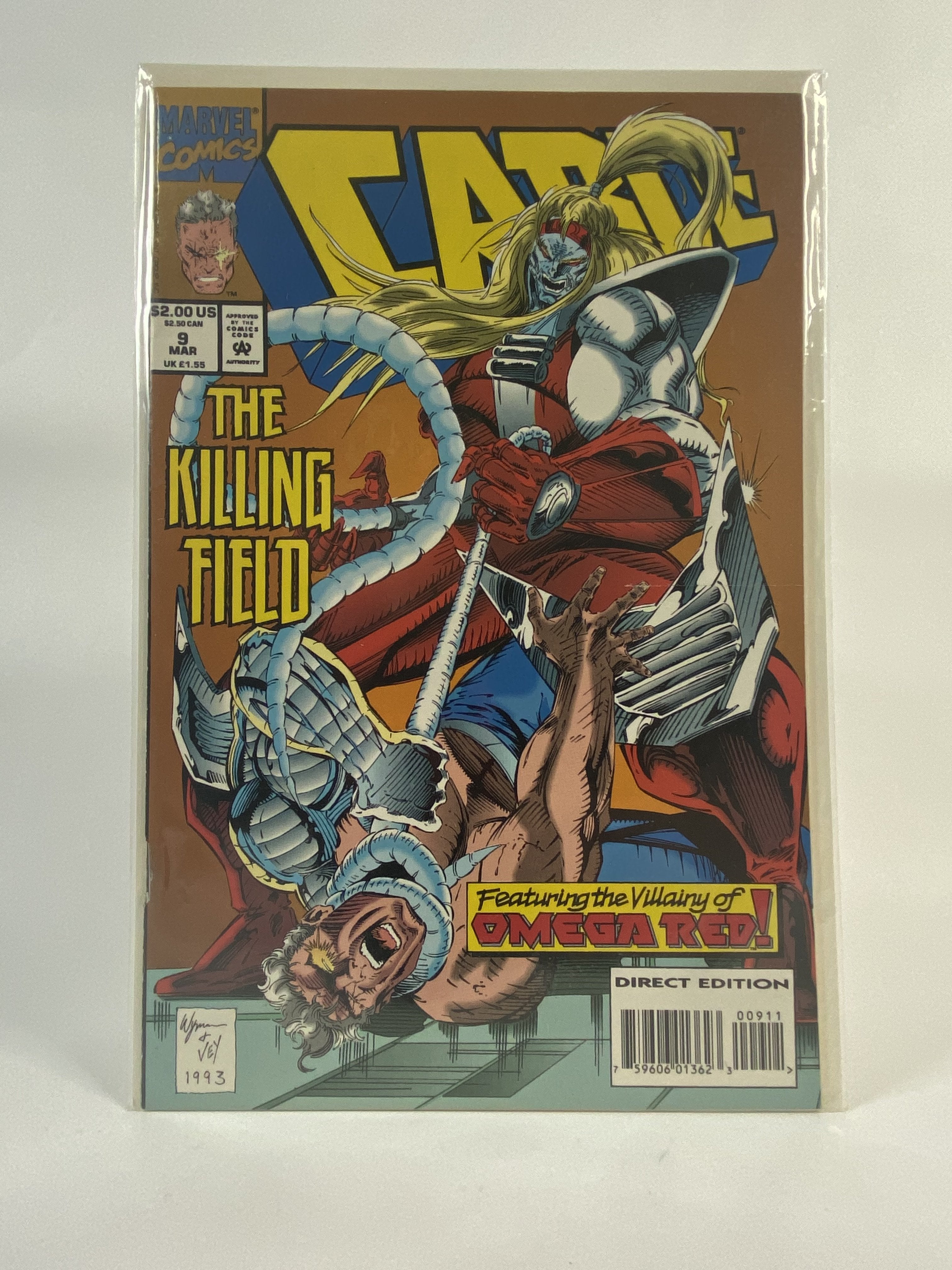 Cable The Killing Field 8 mar Marvel comics