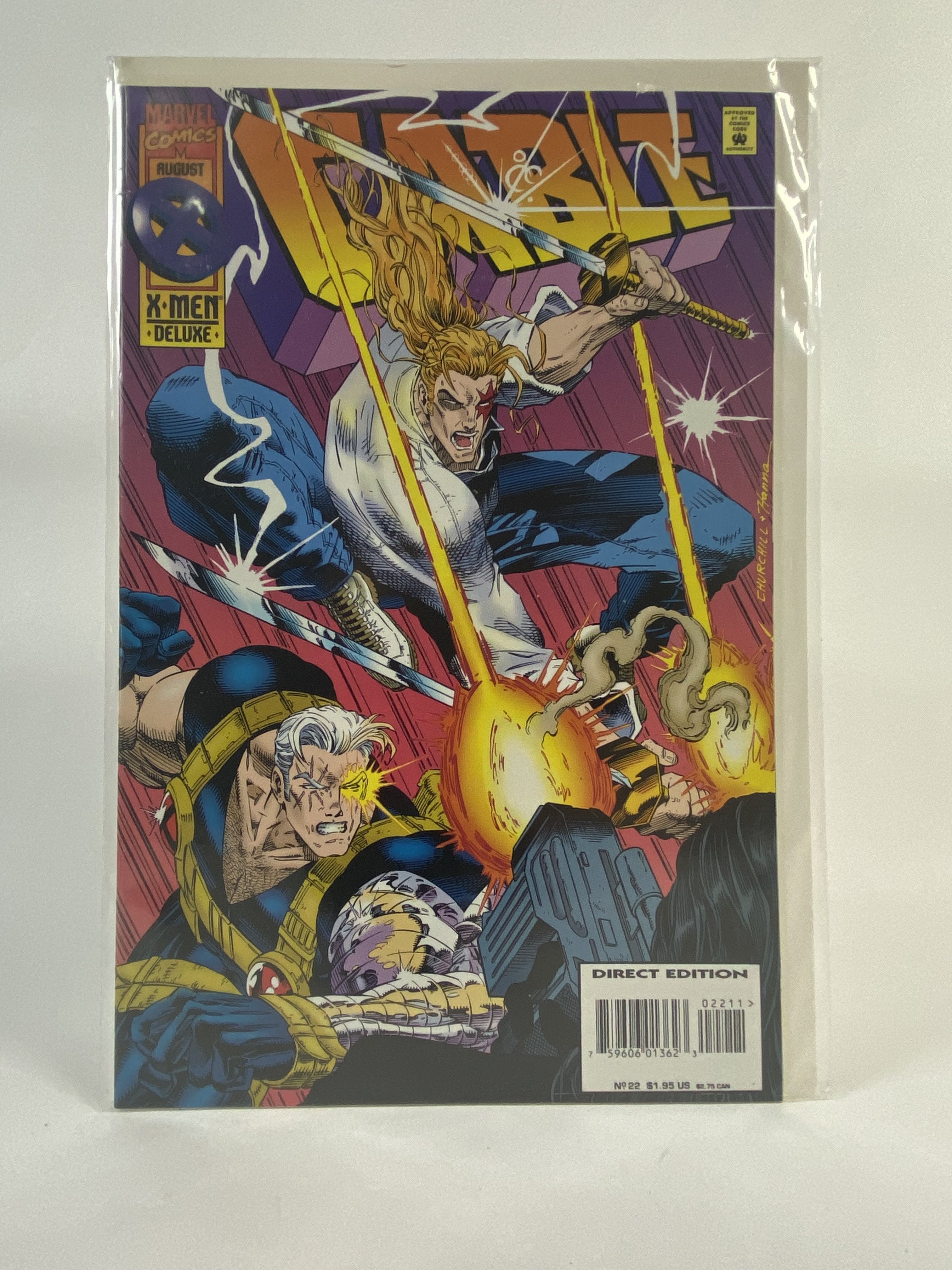 Cable Xmen deluxe August Marvel Comics