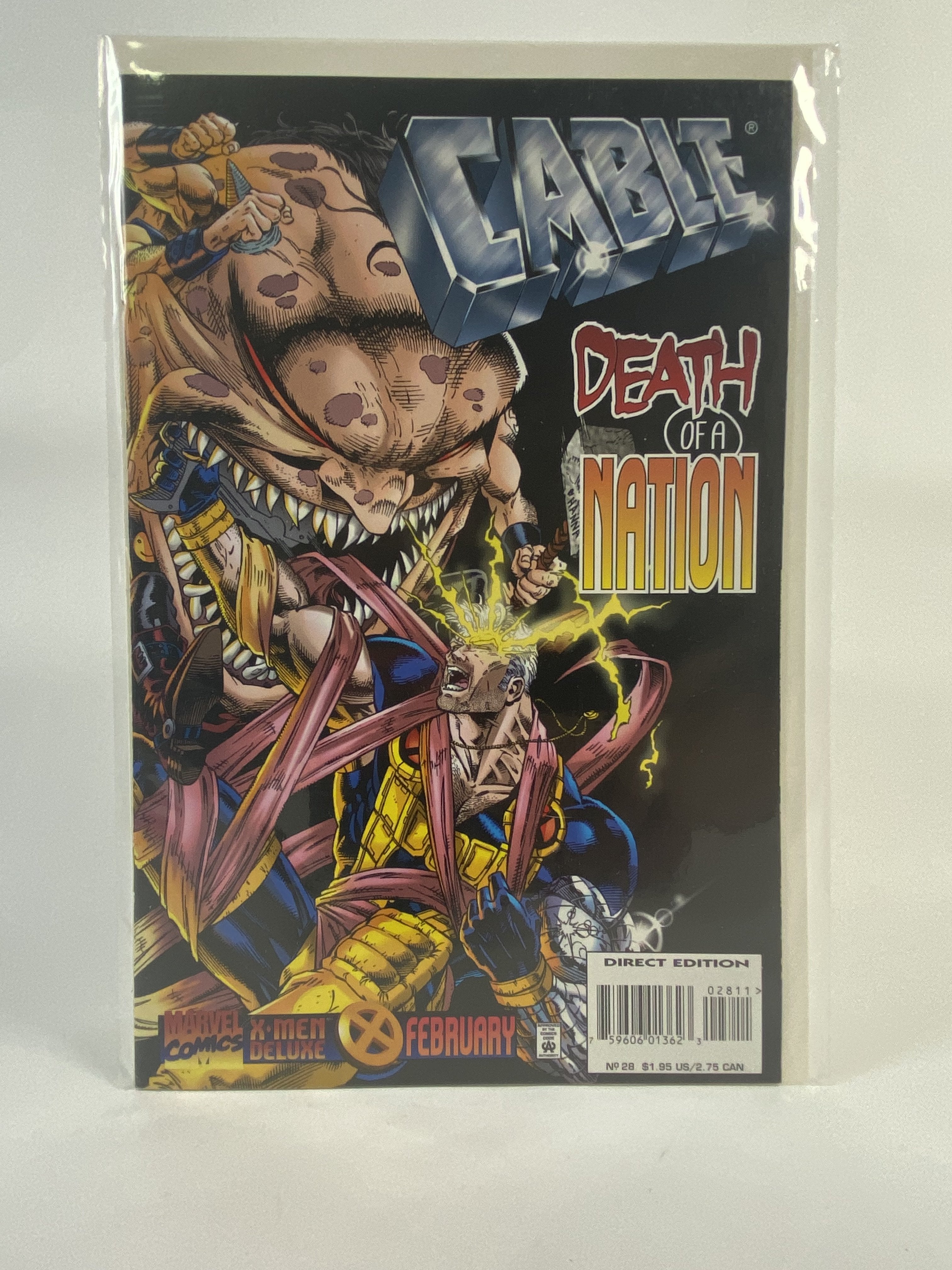 Cable Death of a nation Xmen Series Marvel comics