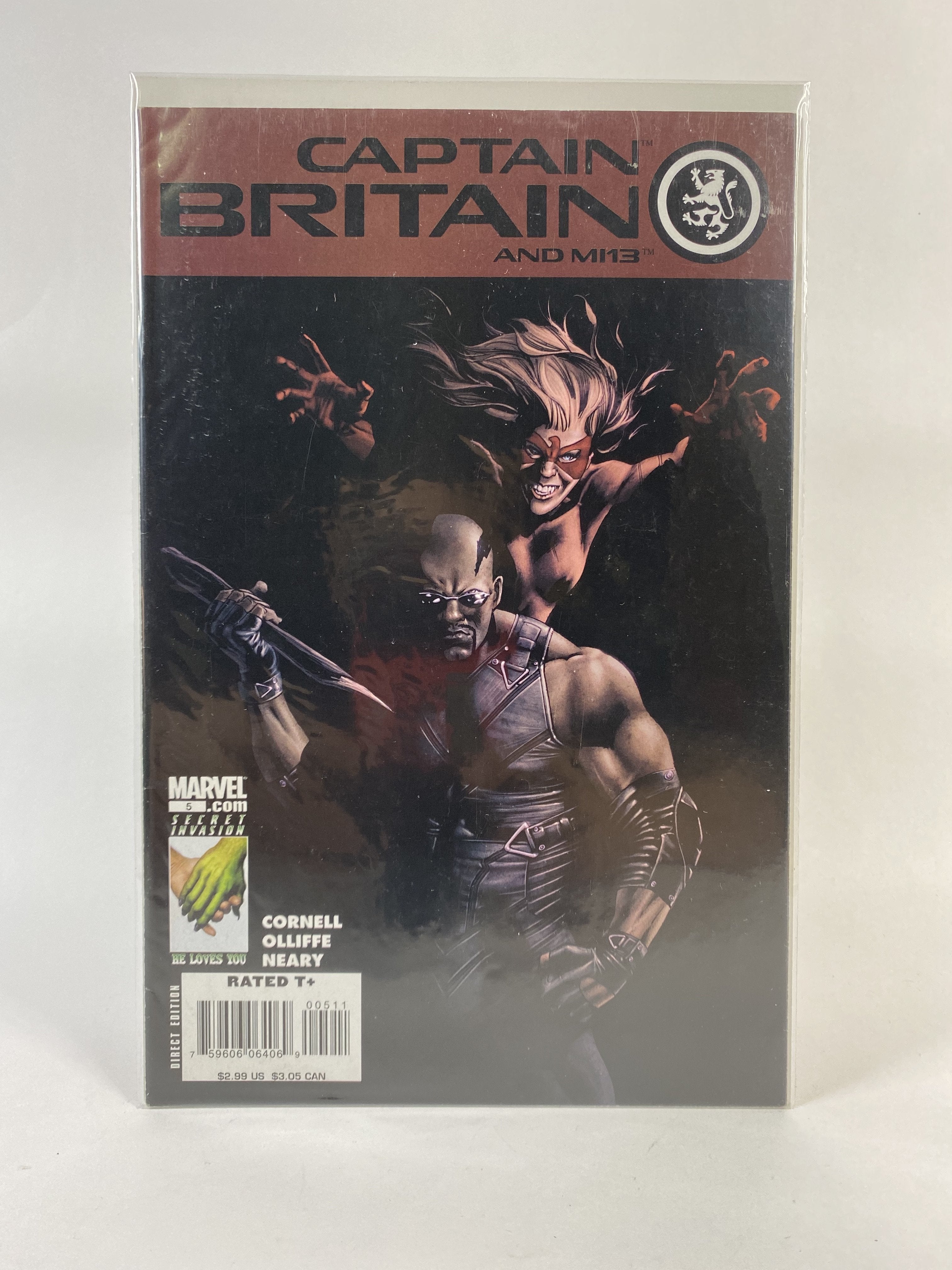 Captain Britain and MI13 5 Marvel Comics