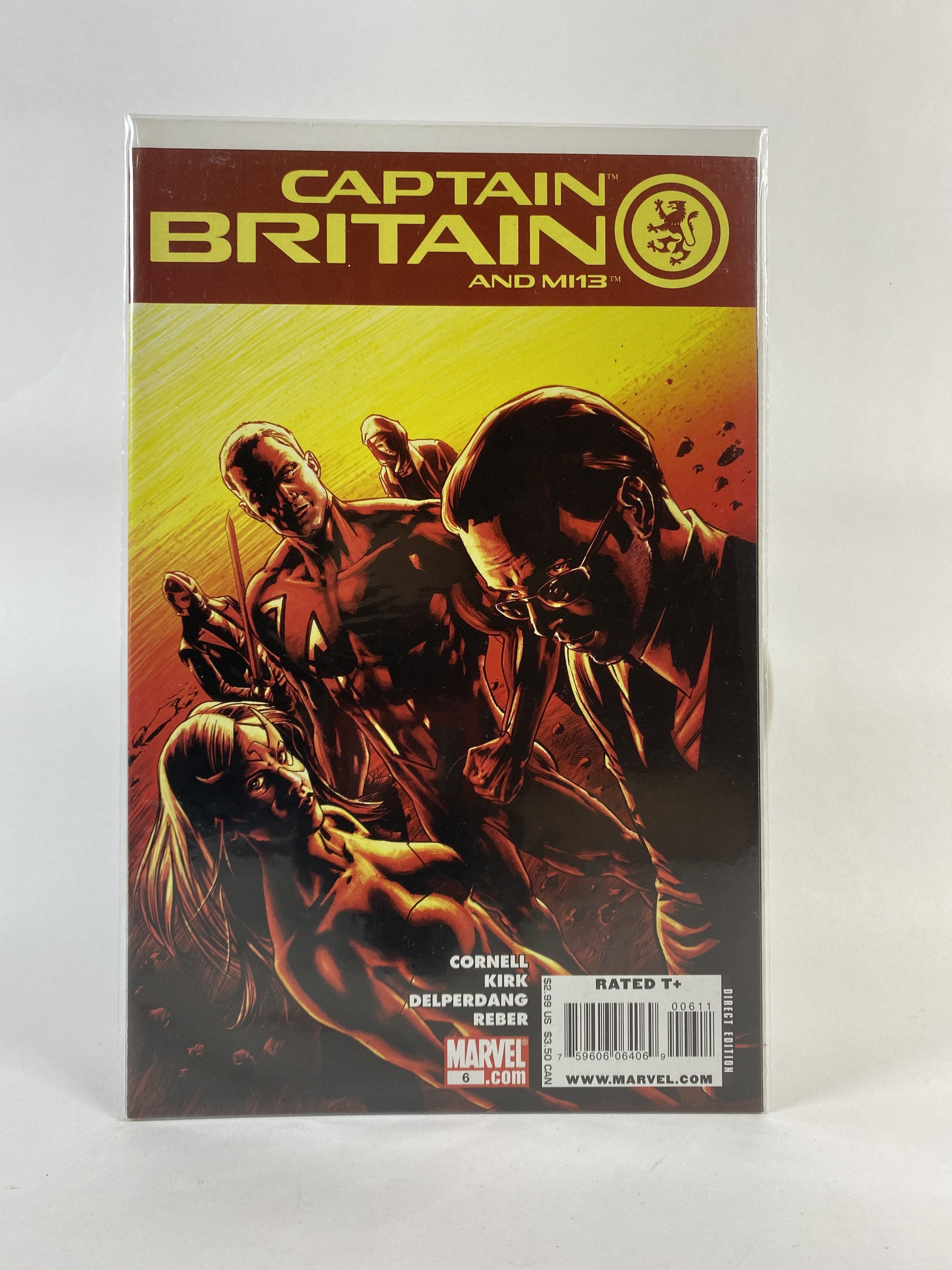 Captain Britain and MI13 6 Marvel Comics