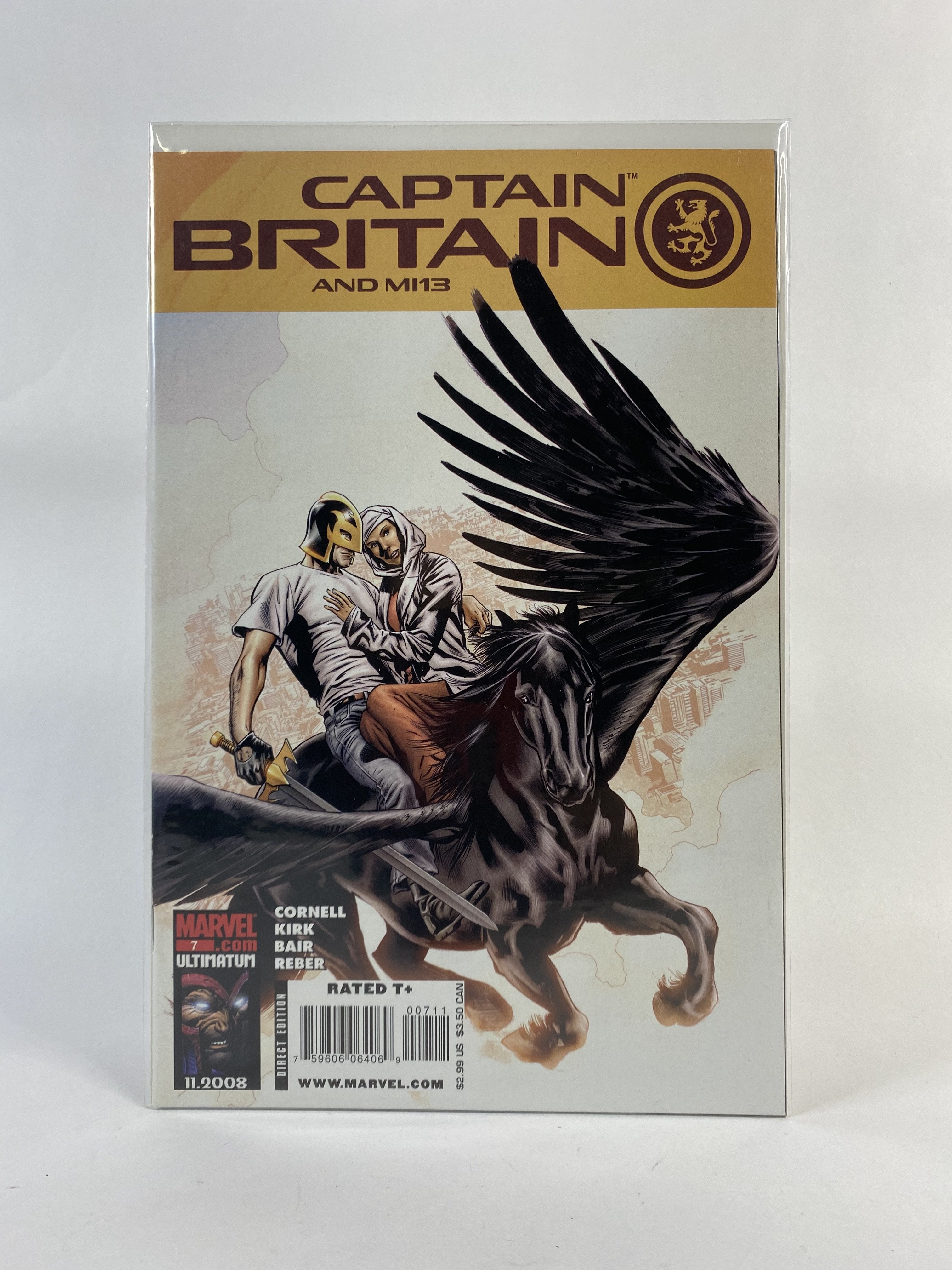 Captain Britain and MI13 7 Marvel Comics
