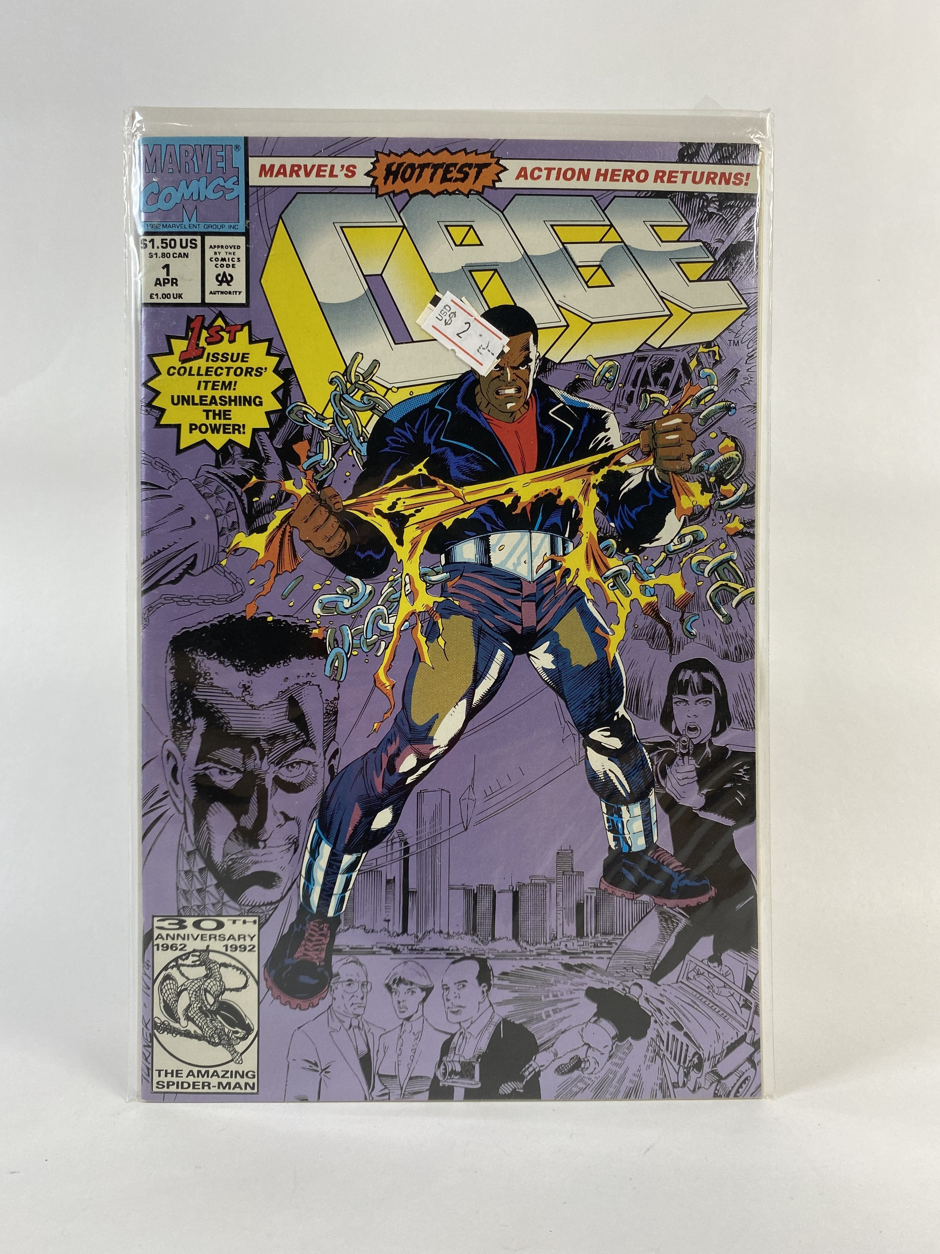Cage 1st issue Collectors item 1 apr Marvel comics