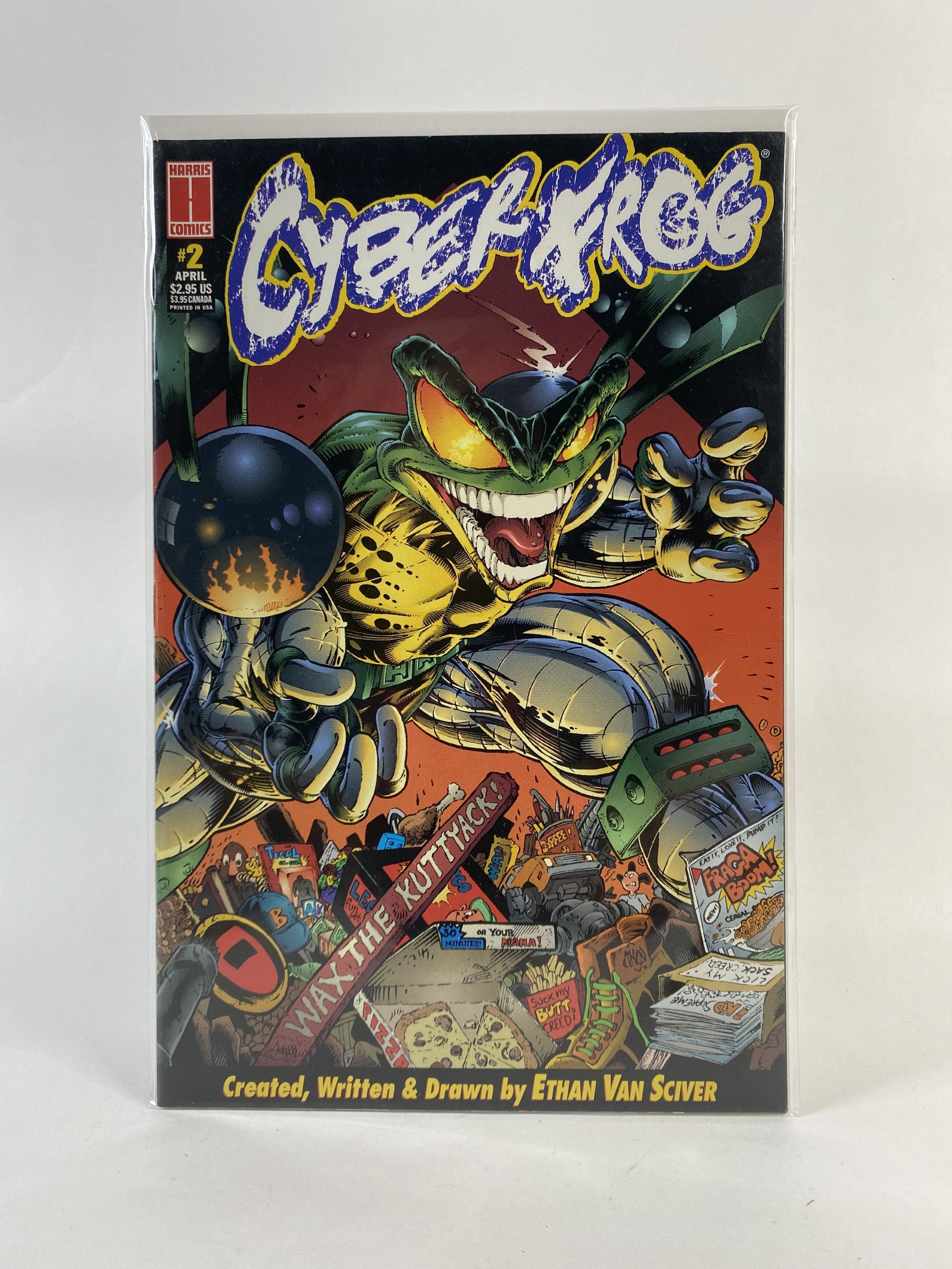 Cyber frog #2 April Harris Comics