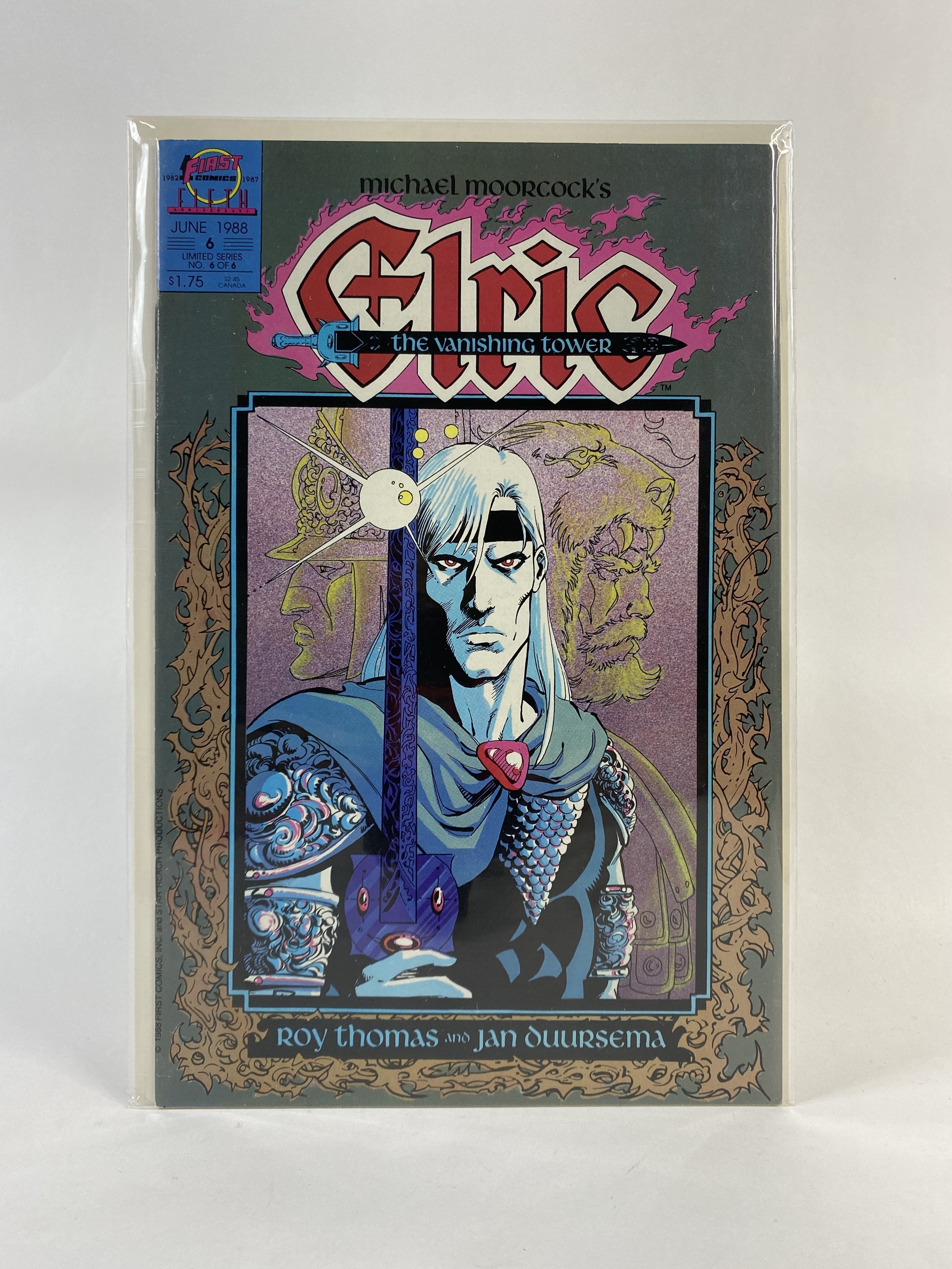 Elric The vanishing: tower, First comic limited series no.6 of 6 June 1988