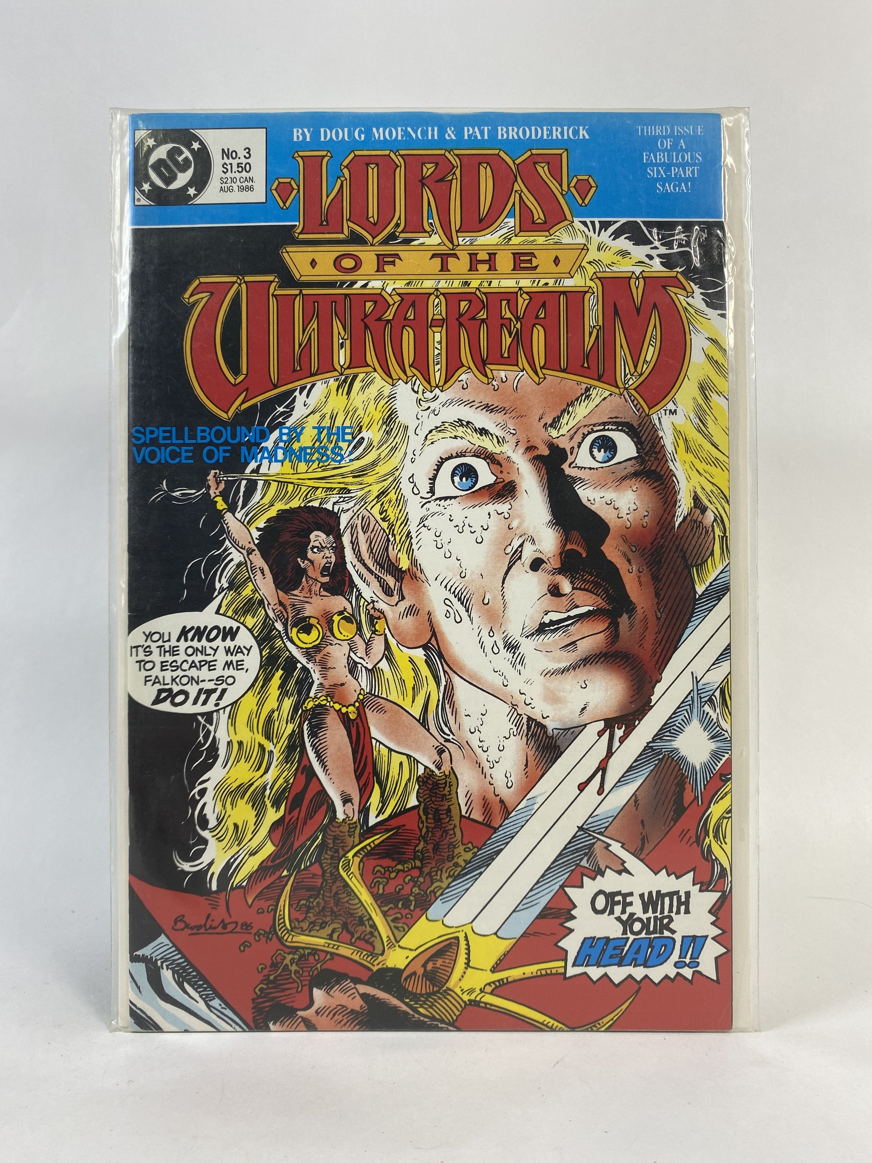 Lords of the Ultrarealm no.3 Aug 1986 DC COMICS